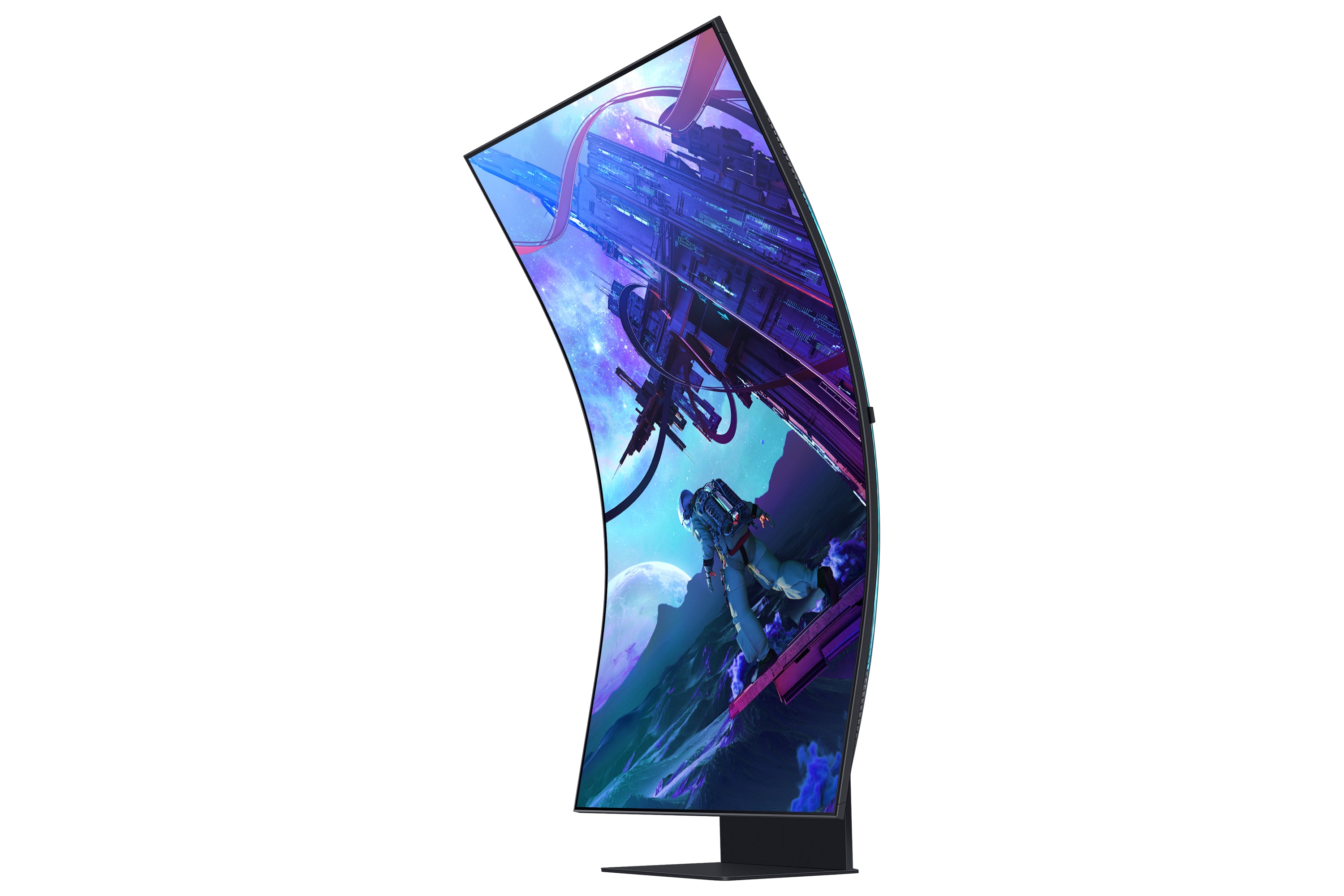 Samsung G97NC écran plat de PC 139,7 cm (55") 3840 x 2160 pixels 4K Ultra HD LED Noir