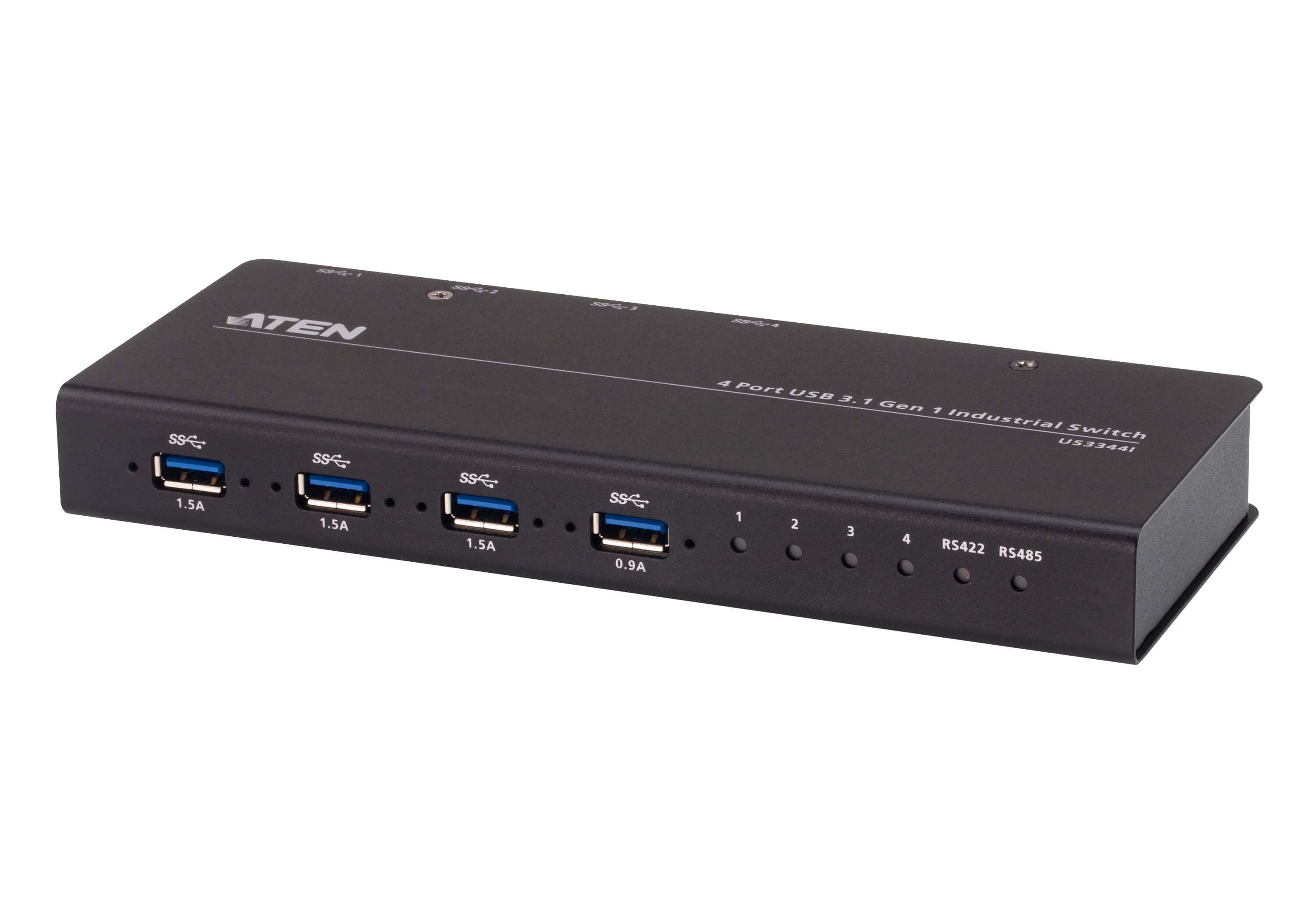 ATEN Commutateur de hub industriel USB 3.2 Gen1 4 x 4
