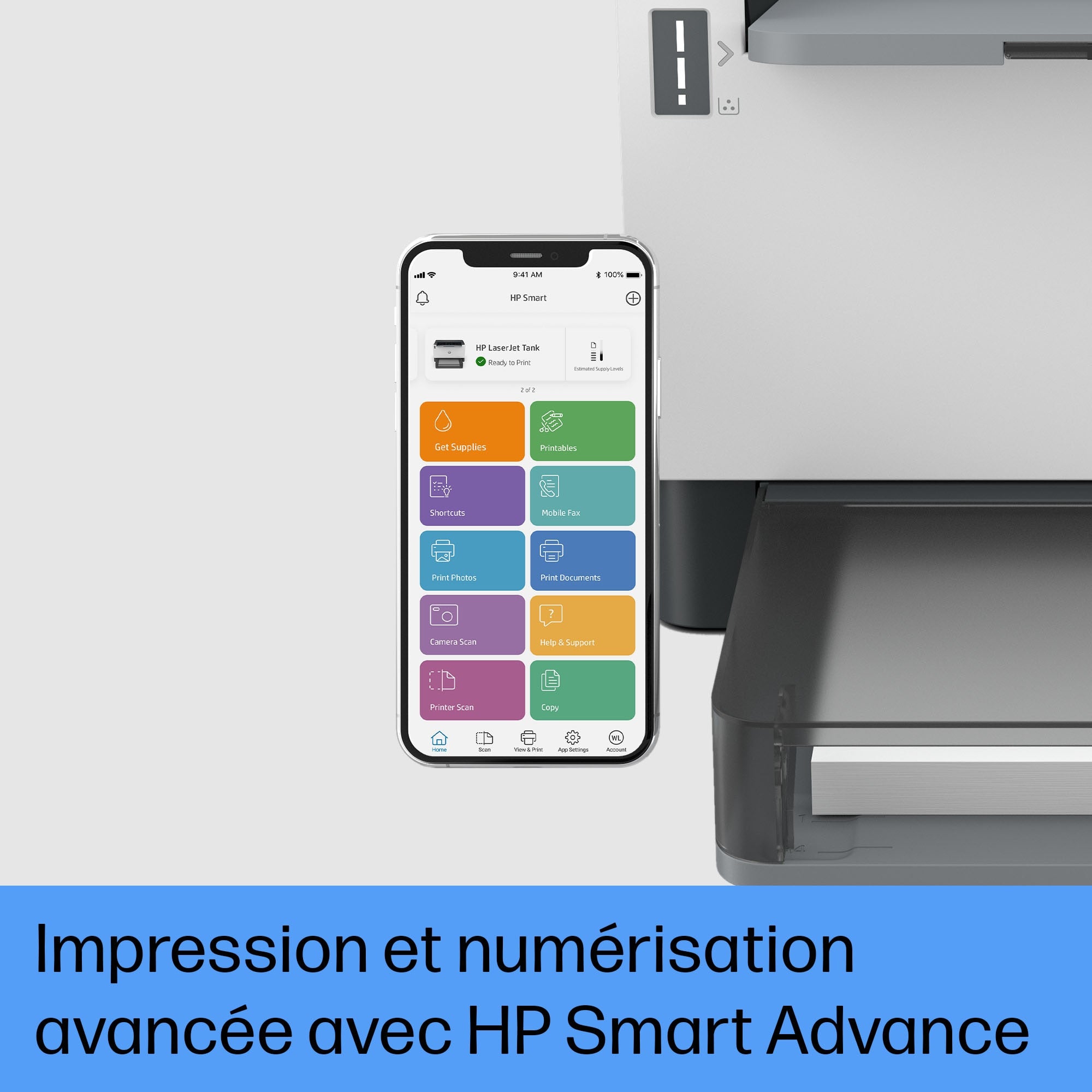 HP LaserJet Imprimante Tank 2504dw