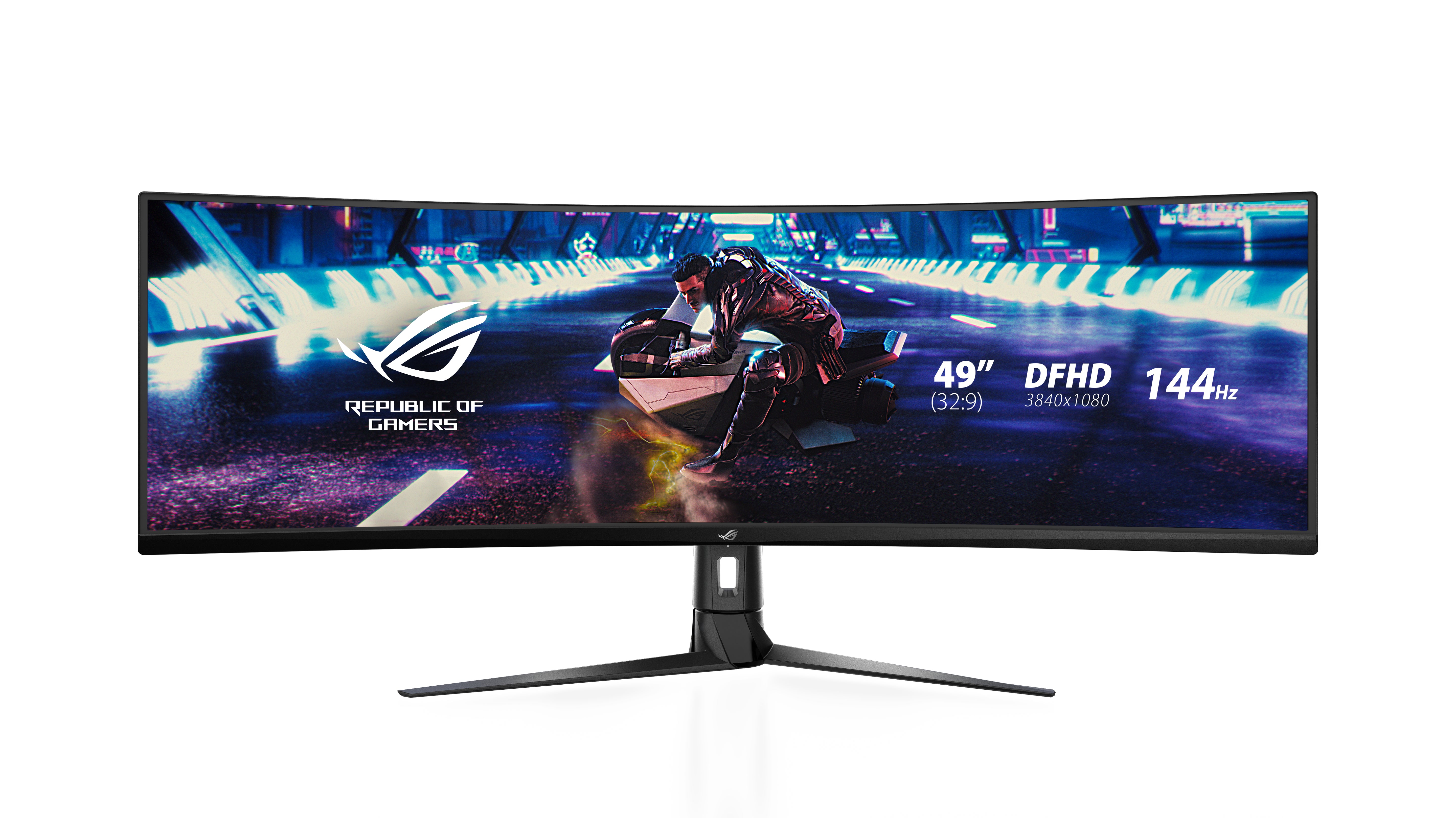 ASUS ROG Strix XG49VQ écran plat de PC 124,5 cm (49") 3840 x 1080 pixels Full HD Ultra large LED Noir