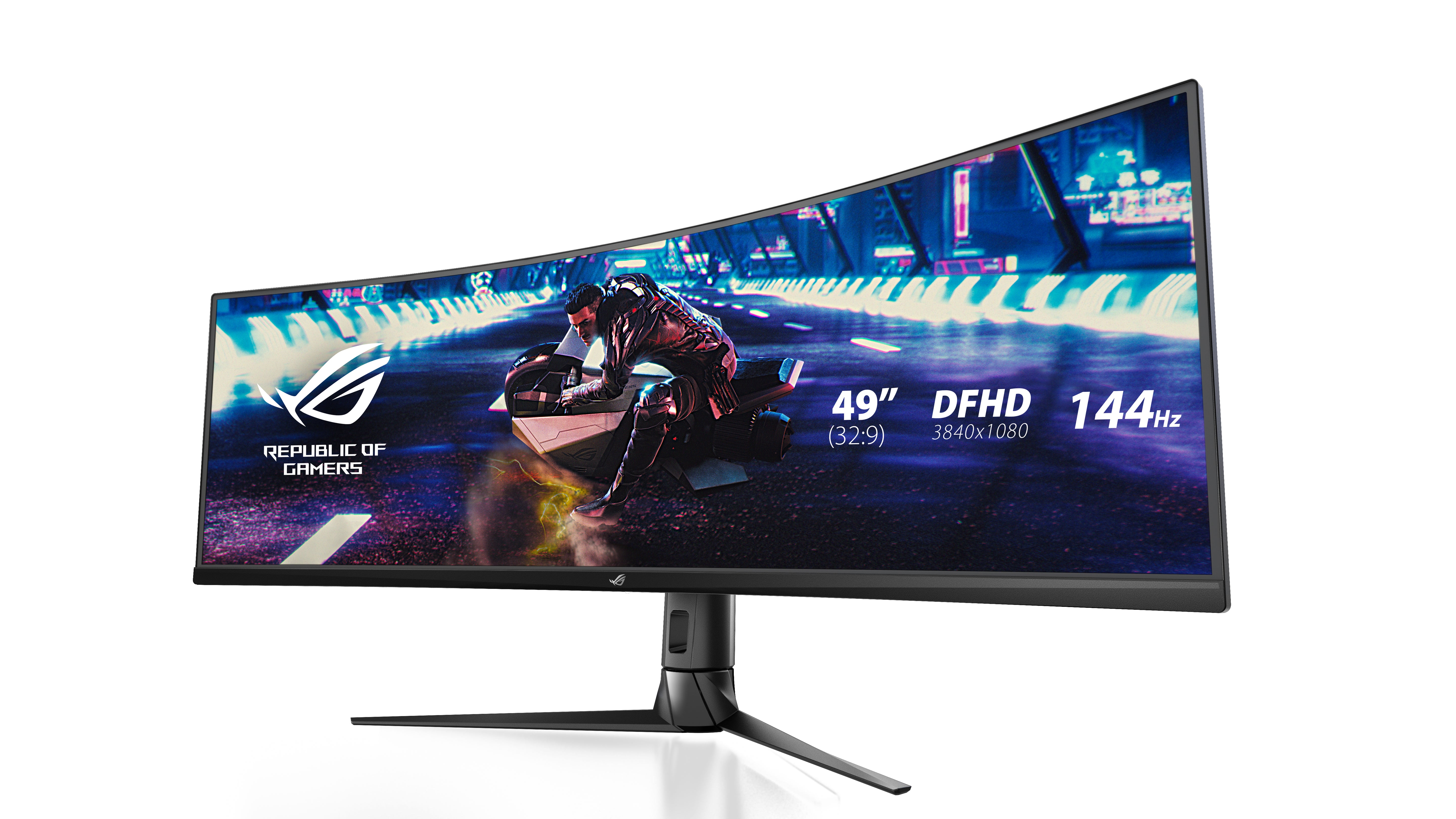 ASUS ROG Strix XG49VQ écran plat de PC 124,5 cm (49") 3840 x 1080 pixels Full HD Ultra large LED Noir