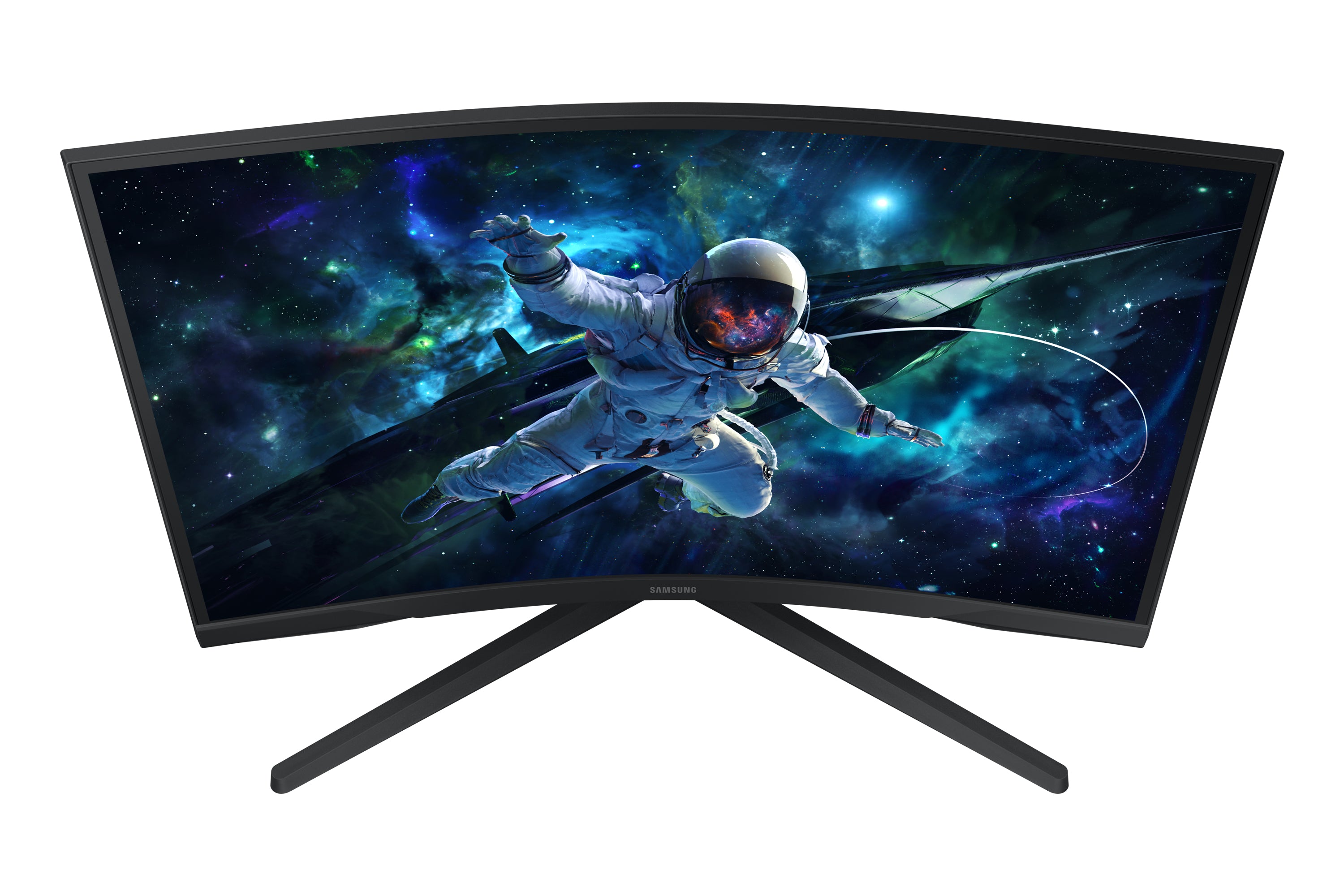 Samsung G55C écran plat de PC 68,6 cm (27") 2560 x 1440 pixels Wide Quad HD LED Noir