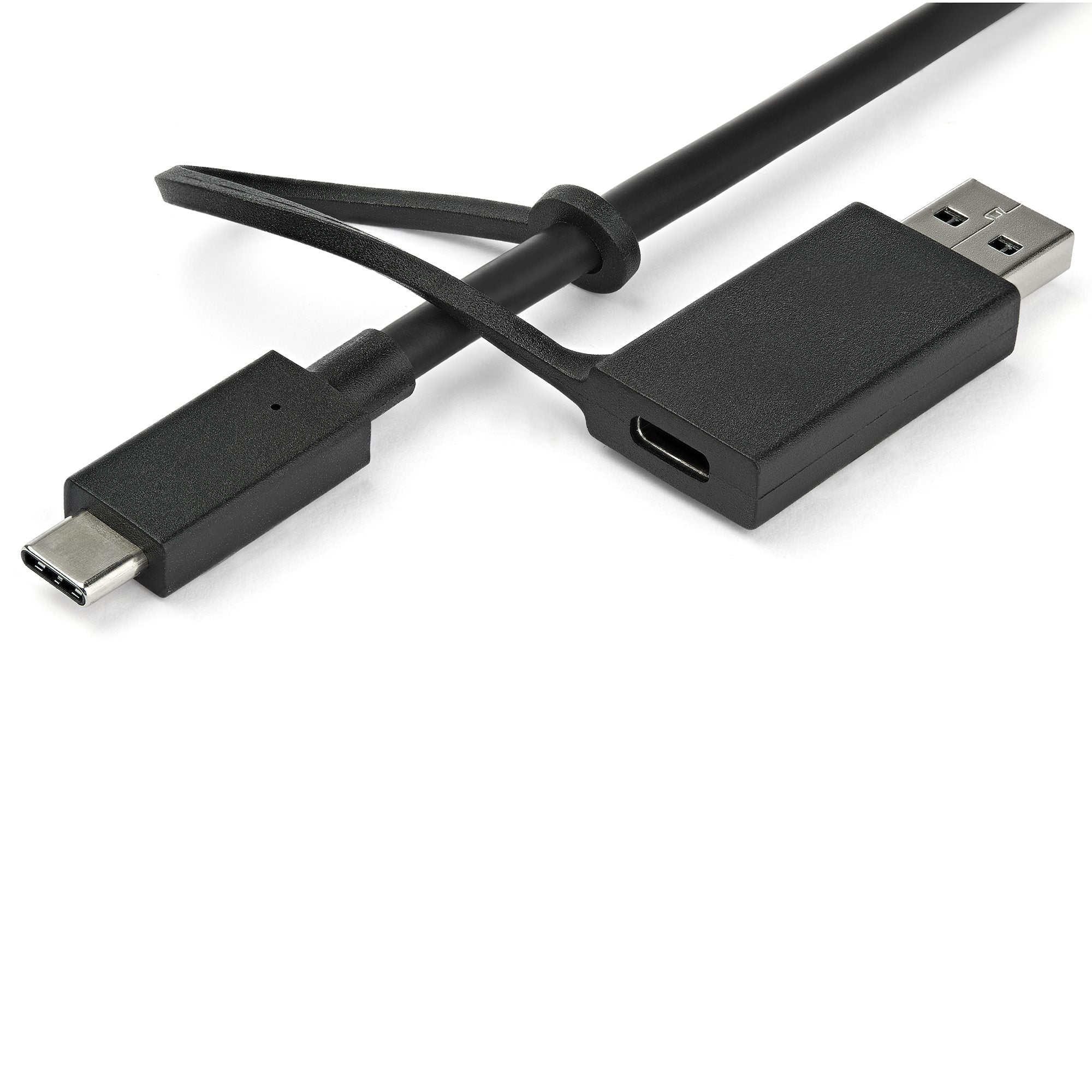 StarTech.com Station d'Accueil Universelle pour Ordinateur Portable, Station d'Accueil Hybride USB-C & USB-A, Dual 4K DP & HDMI, 60W PD, Mac / Windows / Chrome OS, 4x USB 5Gbps Hub, GbE