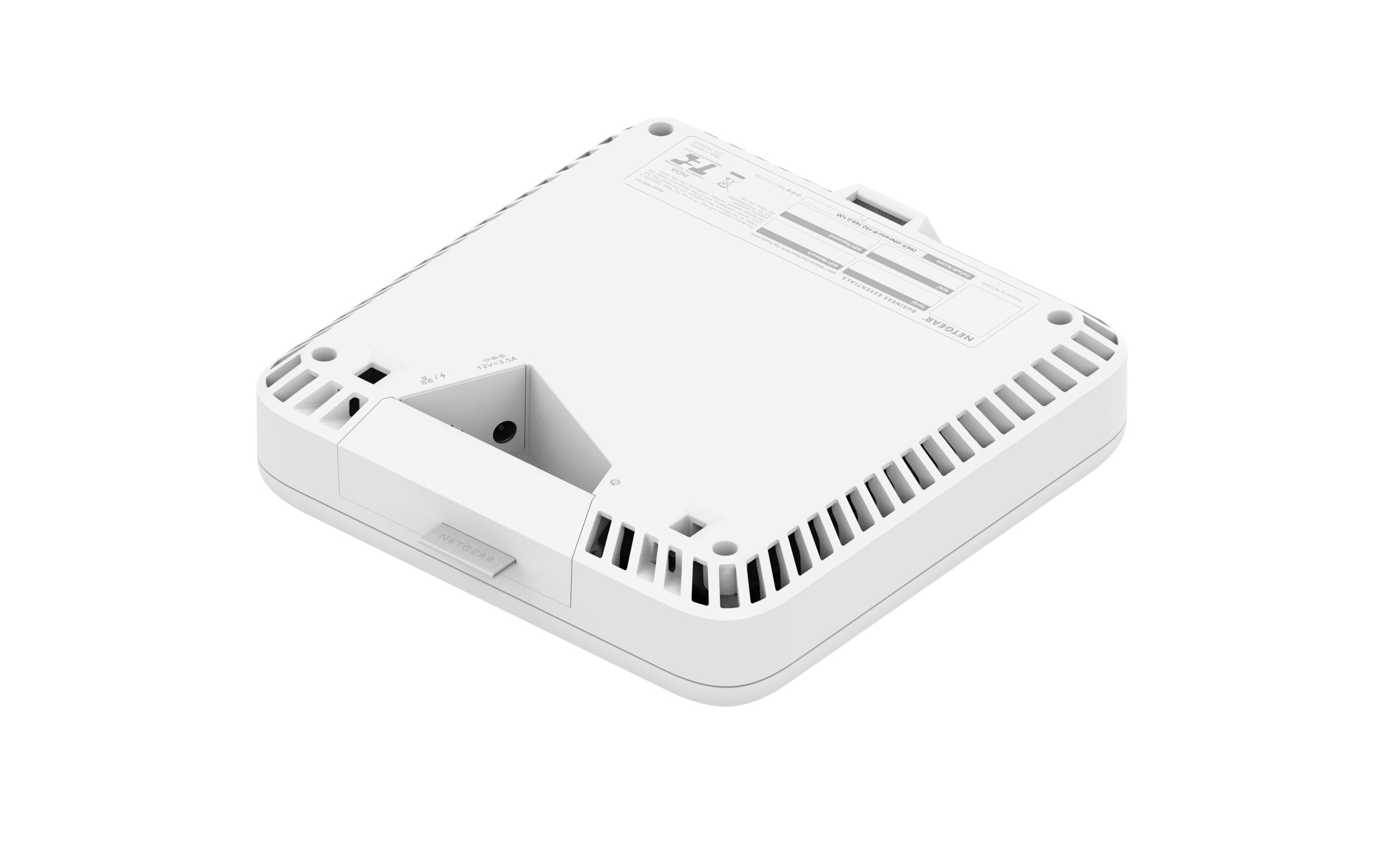 NETGEAR WBE758 11530 Mbit/s Blanc Connexion Ethernet, supportant l'alimentation via ce port (PoE)