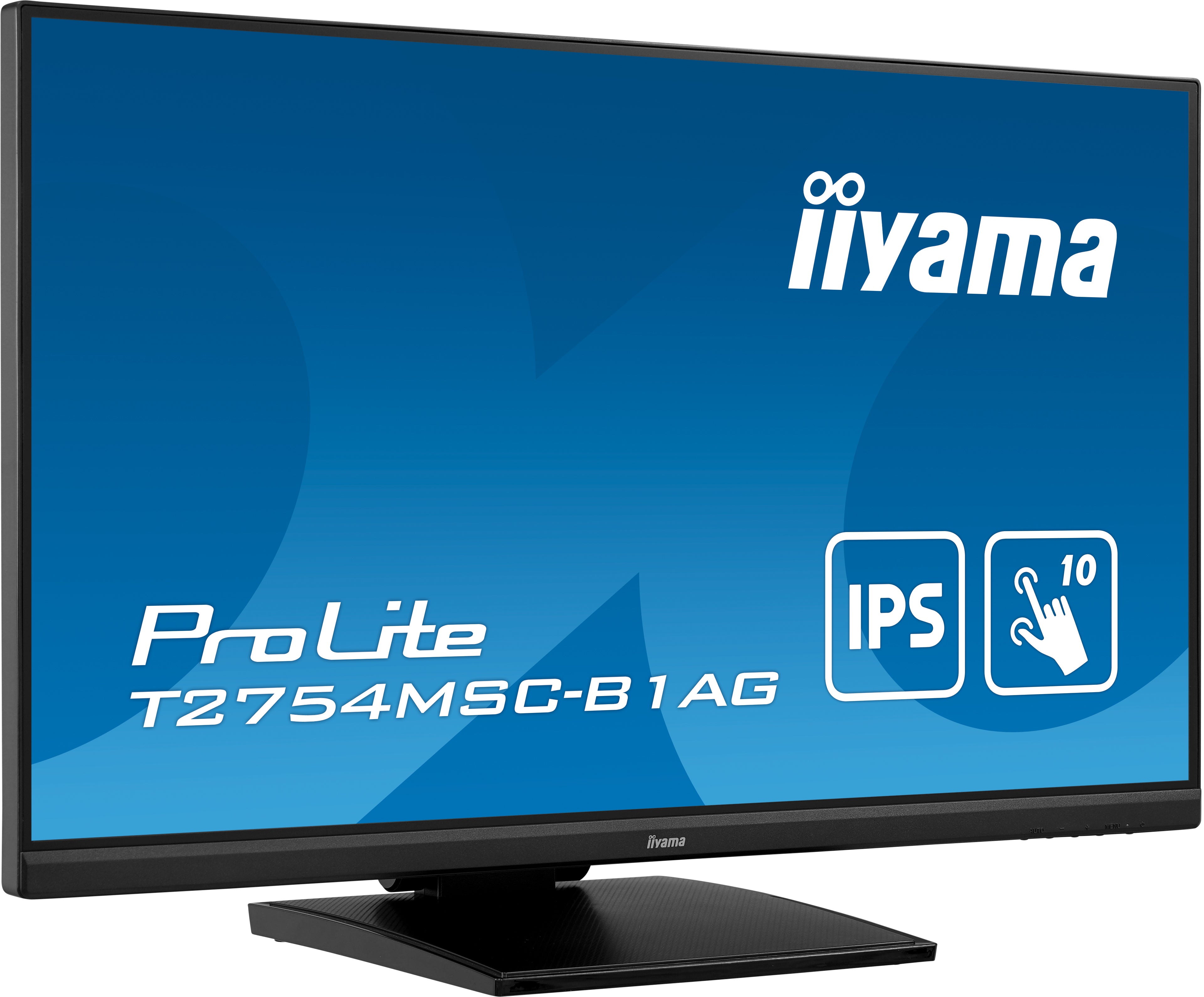 iiyama ProLite T2754MSC-B1AG écran plat de PC 68,6 cm (27") 1920 x 1080 pixels Full HD LED Écran tactile Multi-utilisateur Noir