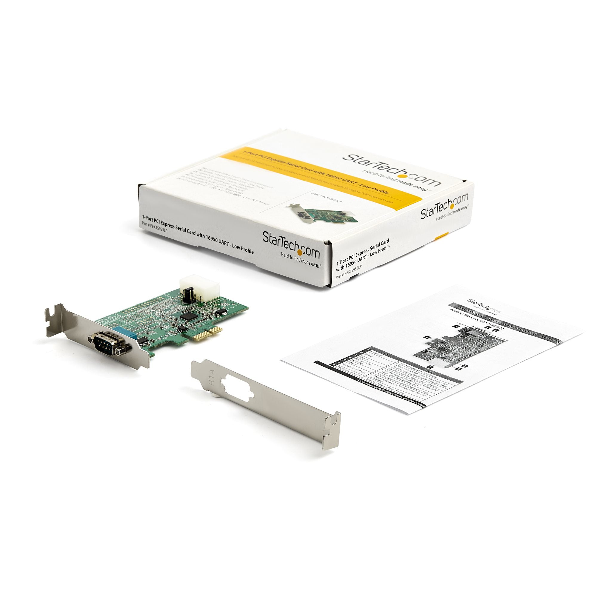 StarTech.com PEX4S953 carte et adaptateur d'interfaces Interne Série