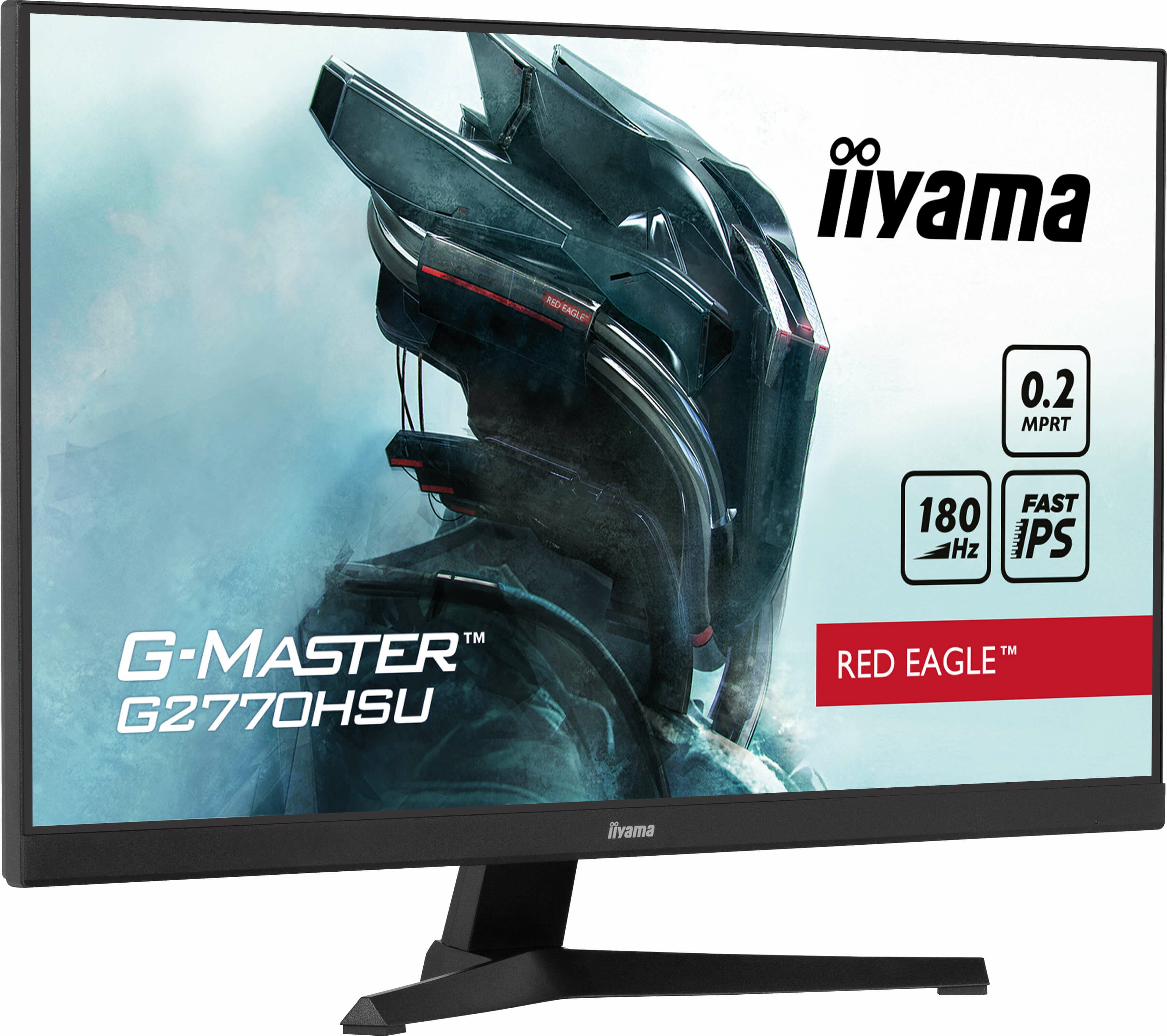 iiyama G-MASTER G2770HSU-B6 écran plat de PC 68,6 cm (27") 1920 x 1080 pixels Full HD LCD Noir