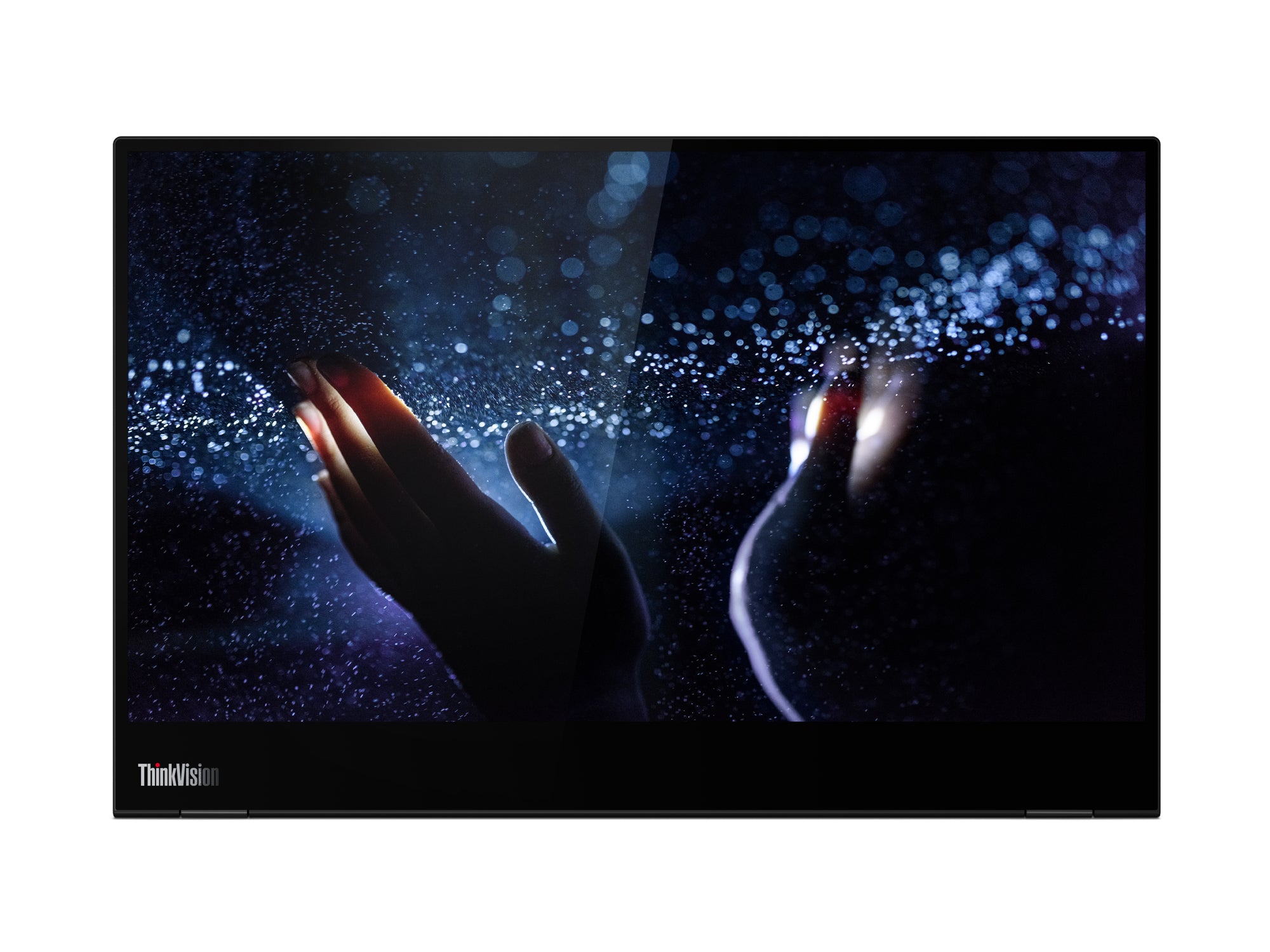 Lenovo ThinkVision M14t LED display 35,6 cm (14") 1920 x 1080 pixels Full HD Écran tactile Noir
