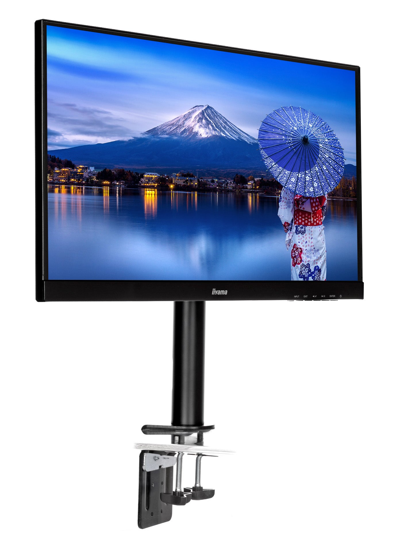 iiyama DS1001C-B1 support d'écran plat pour bureau 76,2 cm (30") Noir