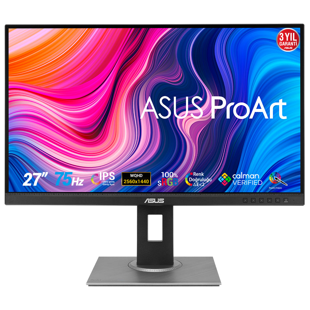 ASUS ProArt PA278QV écran plat de PC 68,6 cm (27") 2560 x 1440 pixels Quad HD LED Noir