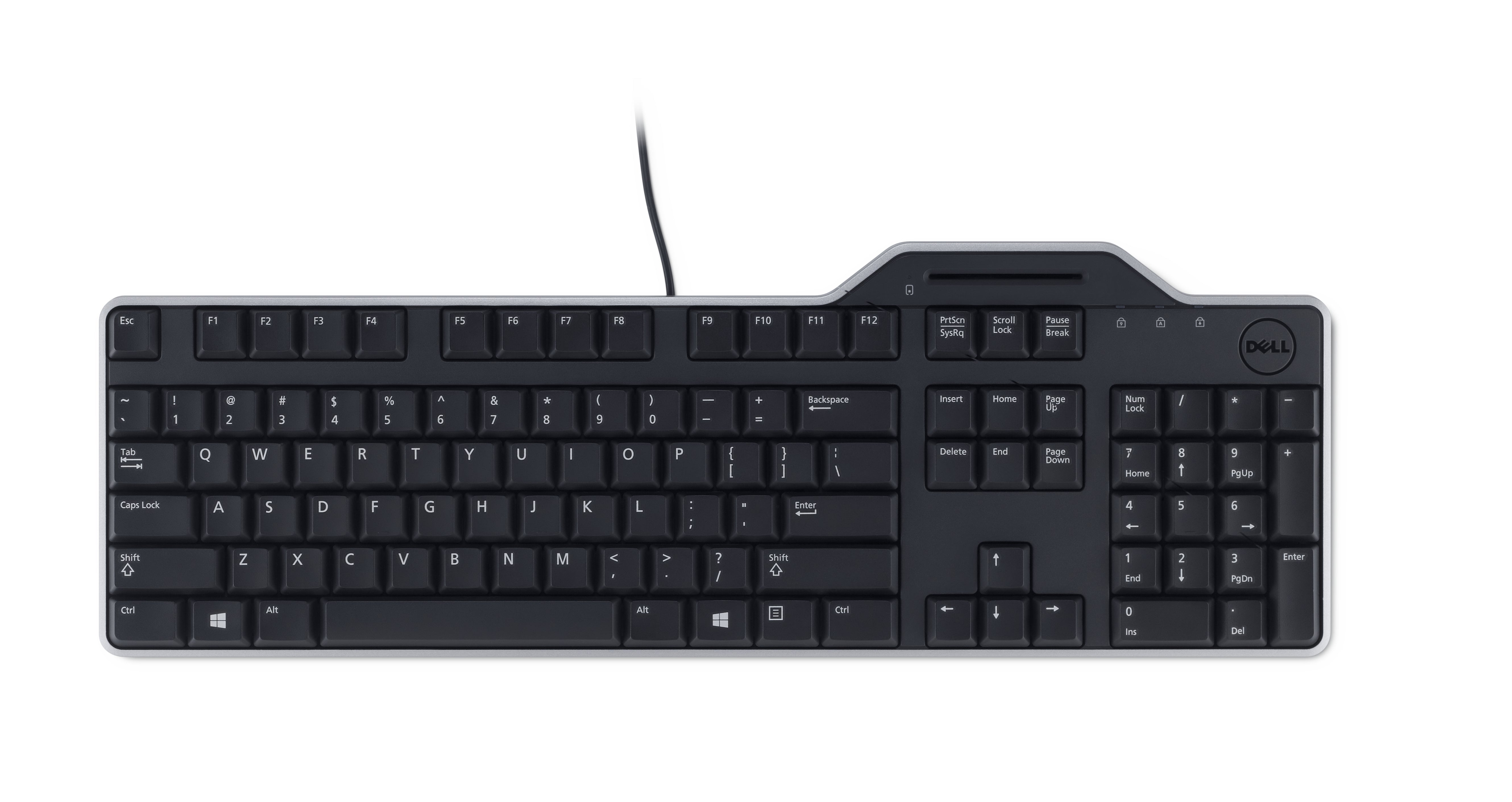 DELL Clavier smartcard Pro - KB813 - États-Unis international (QWERTY)