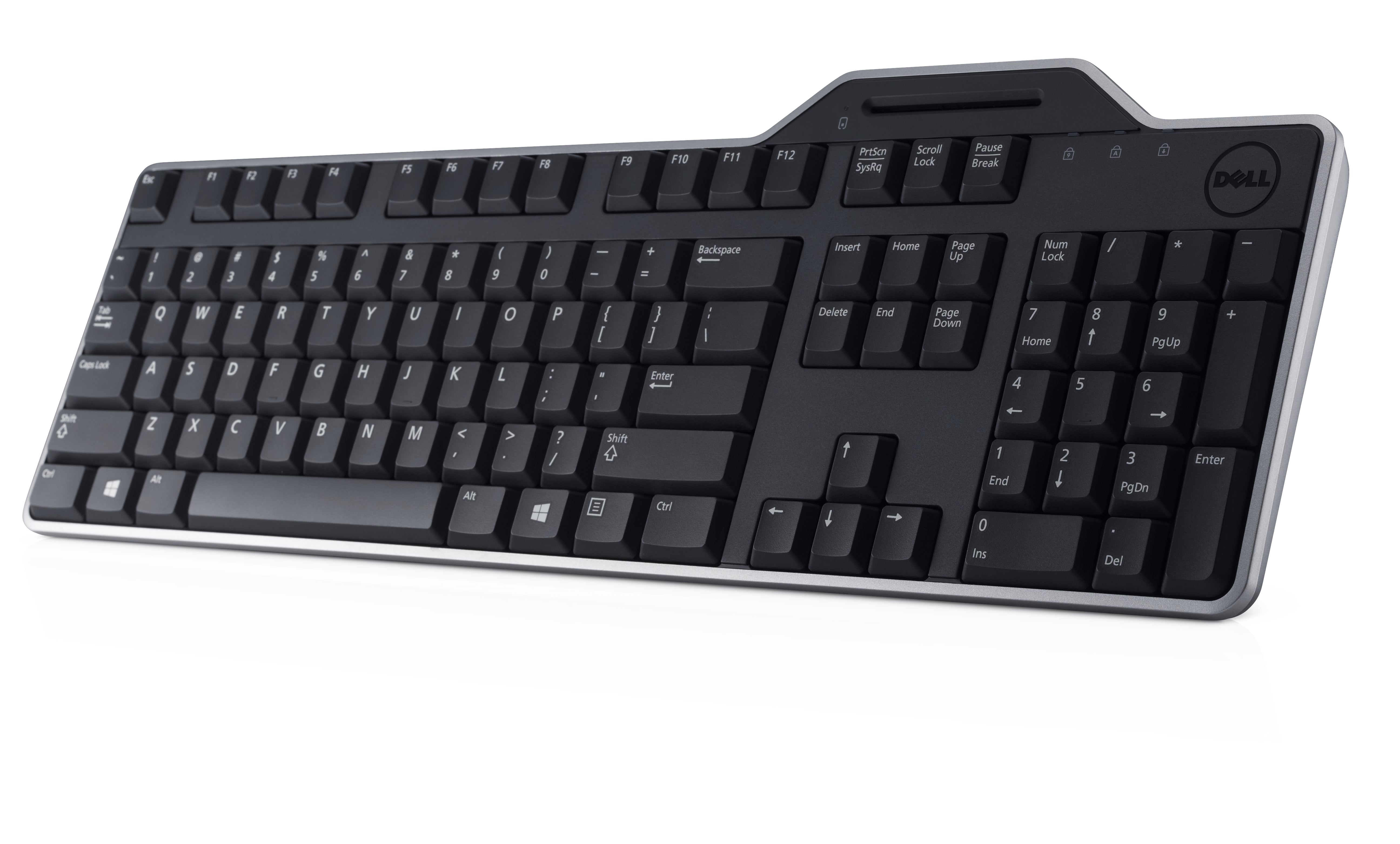 DELL Clavier smartcard Pro - KB813 - États-Unis international (QWERTY)