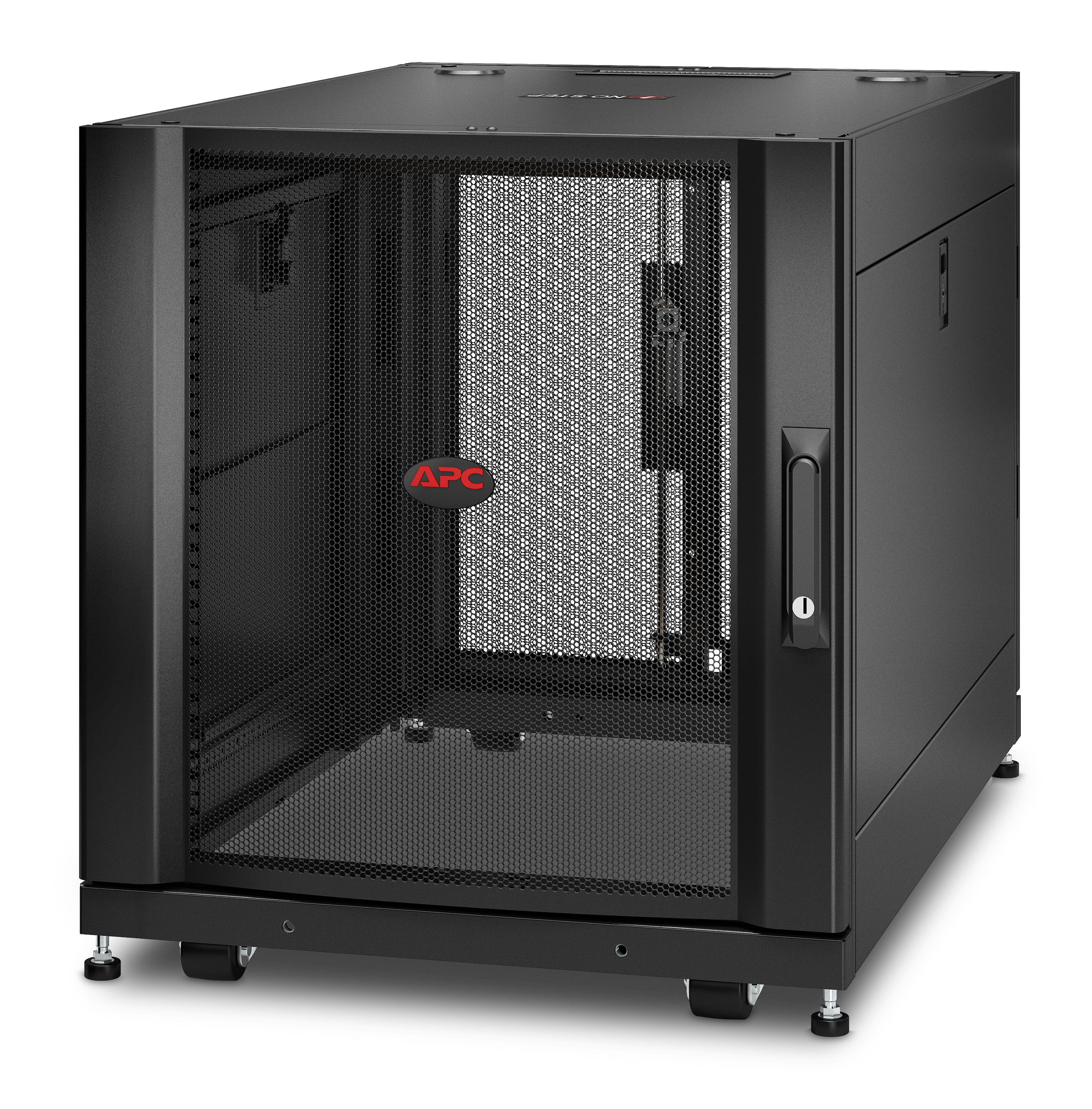 APC NetShelter SX - Rack 19 pouces - Panneaux de 12U - 600x900x658mm - noir