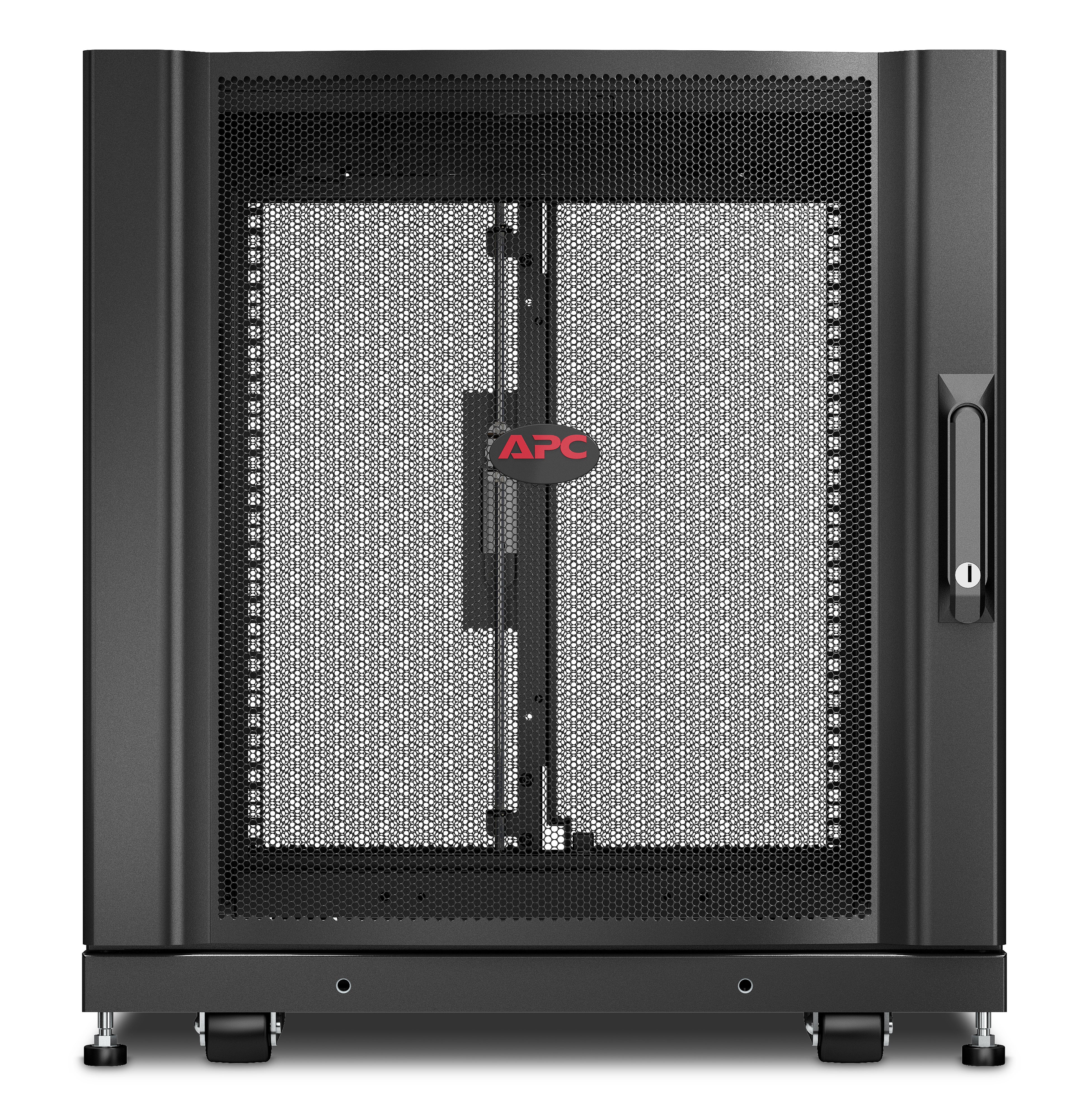 APC NetShelter SX - Rack 19 pouces - Panneaux de 12U - 600x900x658mm - noir