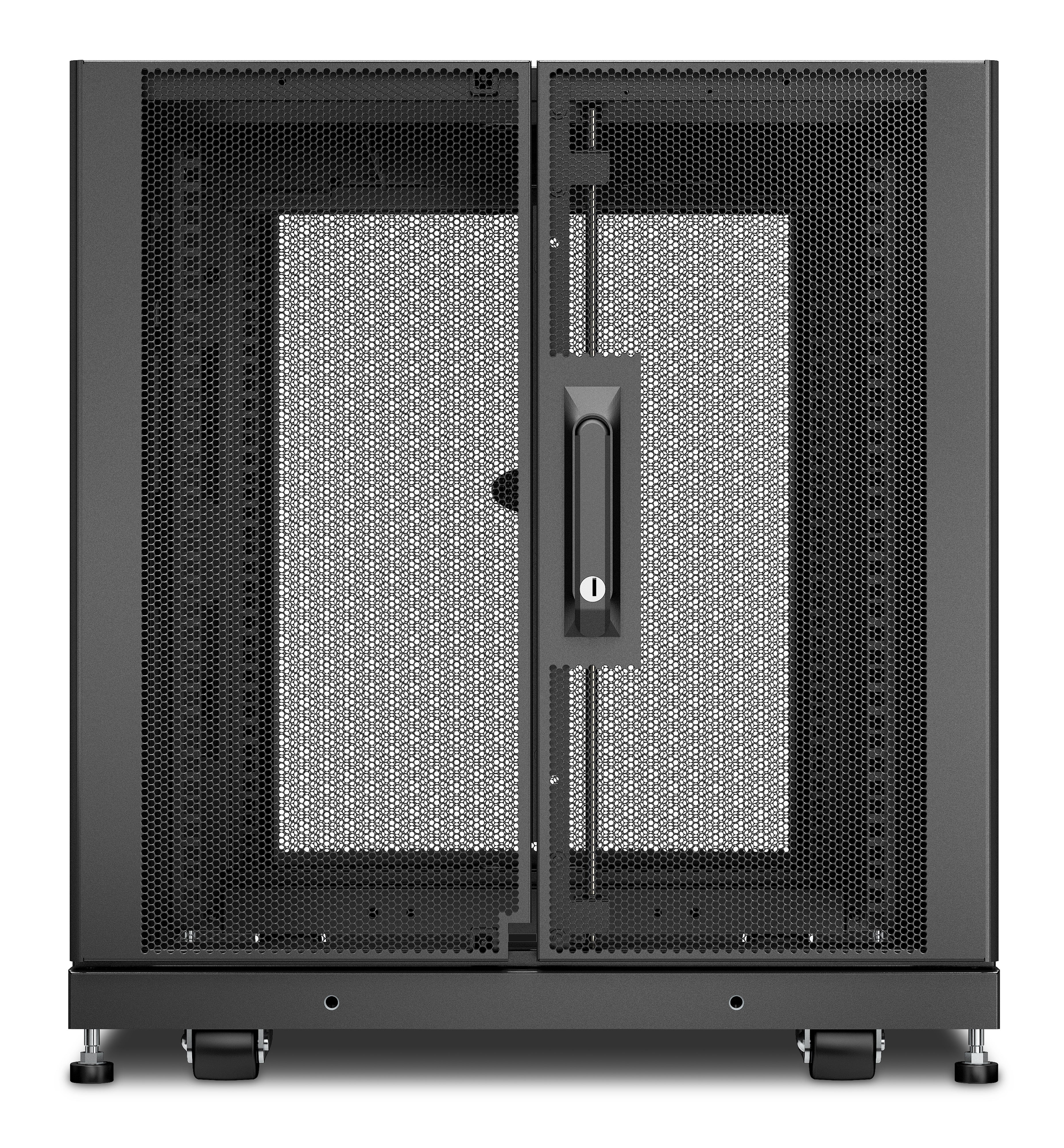 APC NetShelter SX - Rack 19 pouces - Panneaux de 12U - 600x900x658mm - noir