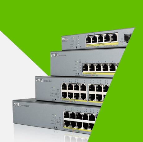 Zyxel GS1350-26HP-EU0101F commutateur réseau Géré L2 Gigabit Ethernet (10/100/1000) Connexion Ethernet, supportant l'alimentation via ce port (PoE) Gris