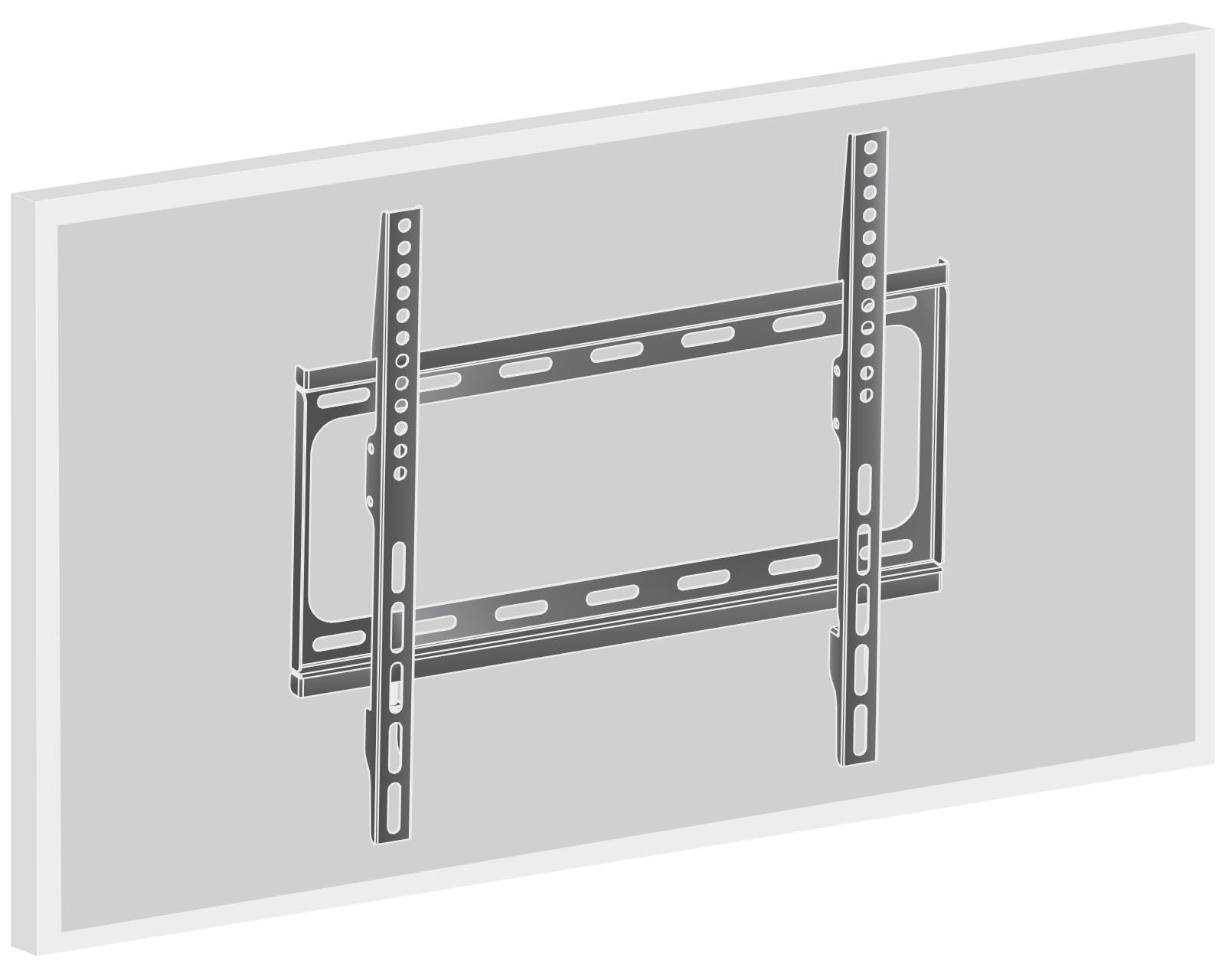 iiyama WM1044-B1 support pour téléviseur 139,7 cm (55") Noir