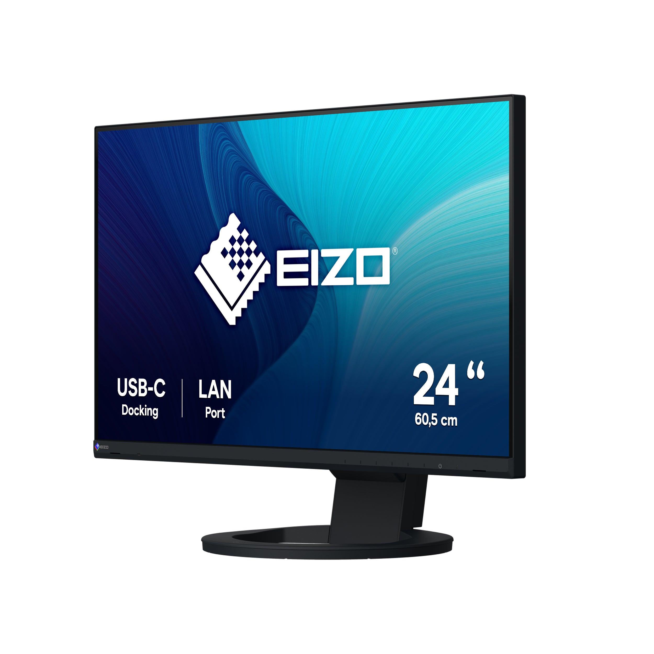 EIZO FlexScan EV2490-BK LED display 60,5 cm (23.8") 1920 x 1080 pixels Full HD Noir