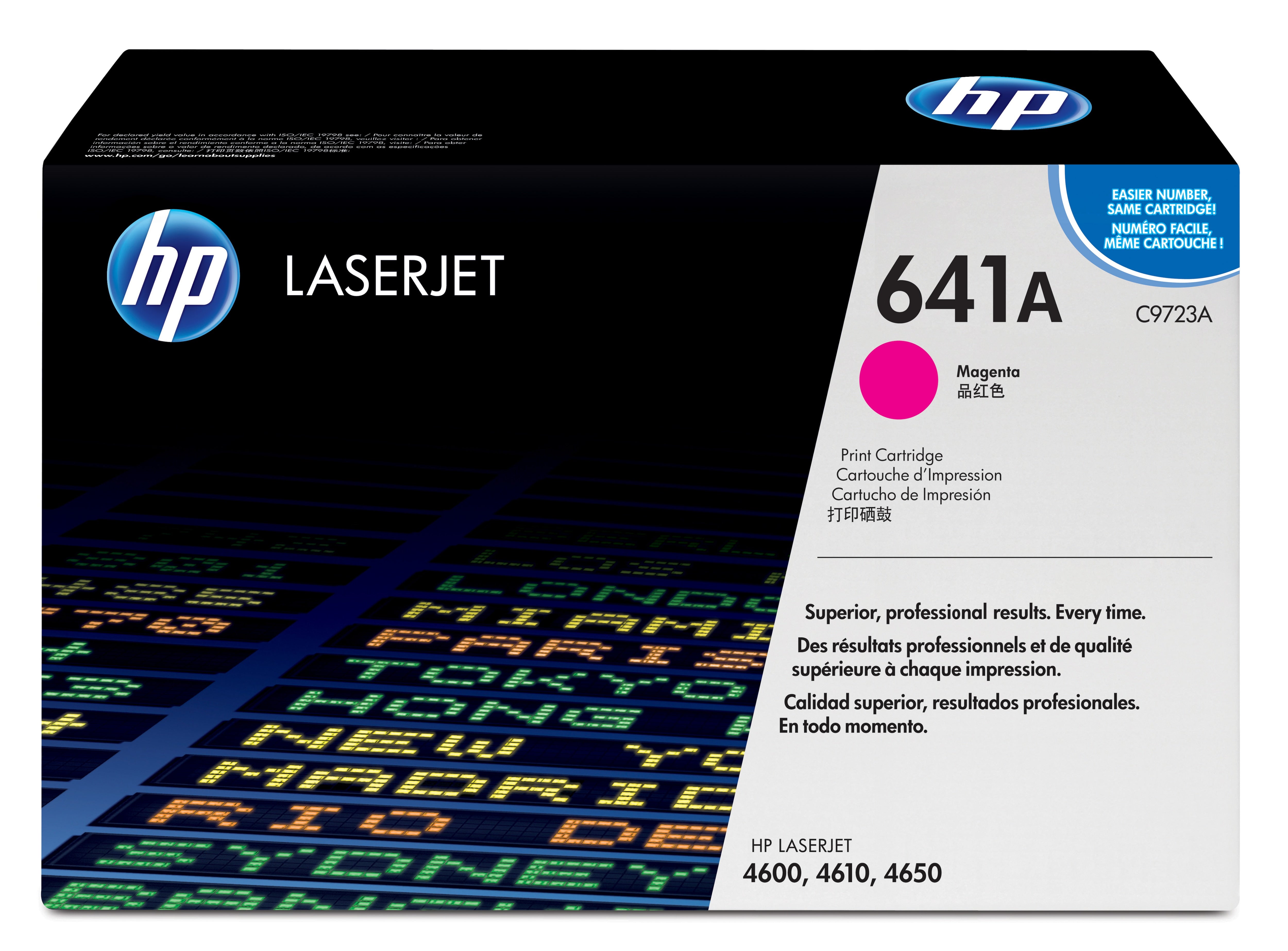 HP 641A Magenta Original LaserJet Toner Cartridge Cartouche de toner 1 pièce(s)