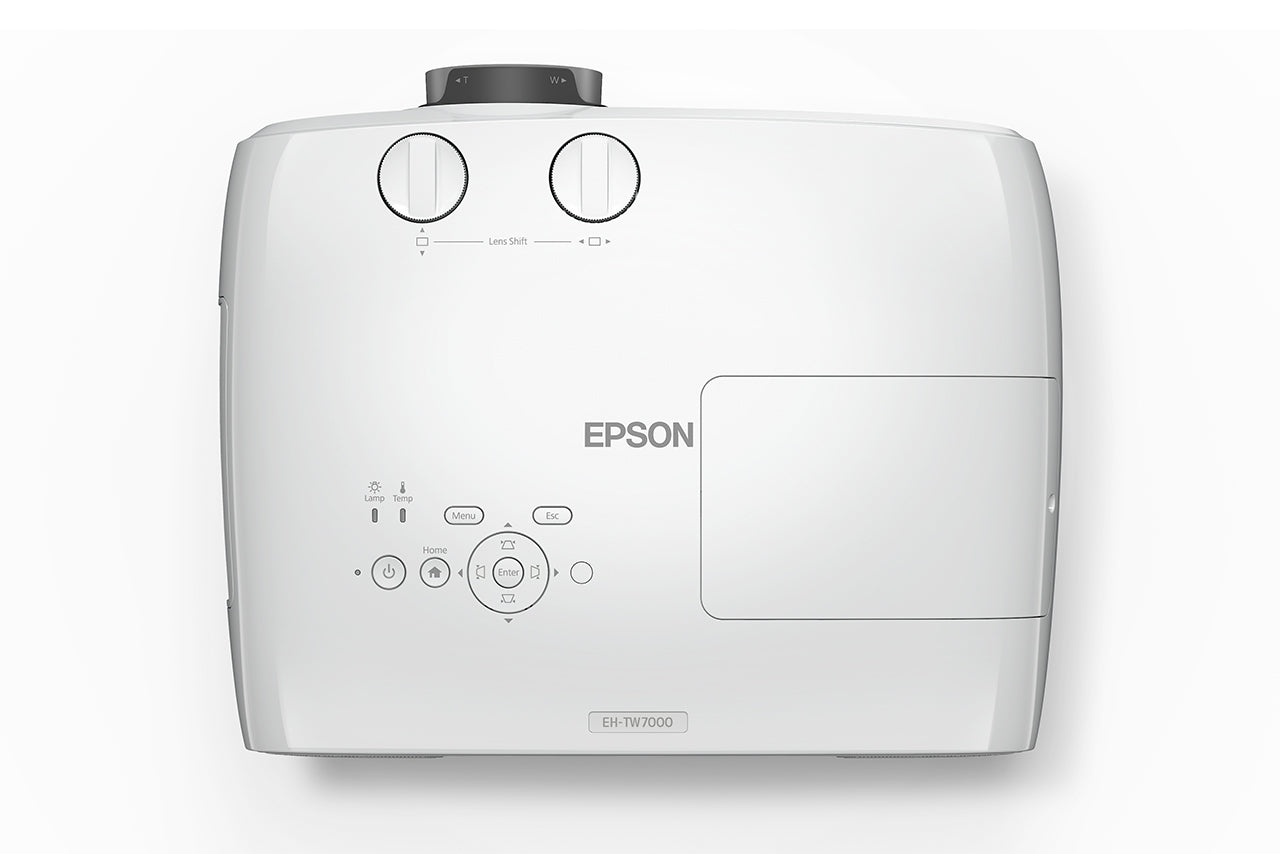 Epson EH-TW7000 Projecteur à focale standard 3000 ANSI lumens 3LCD UHD 4K (3840x2160) Compatibilité 3D Blanc