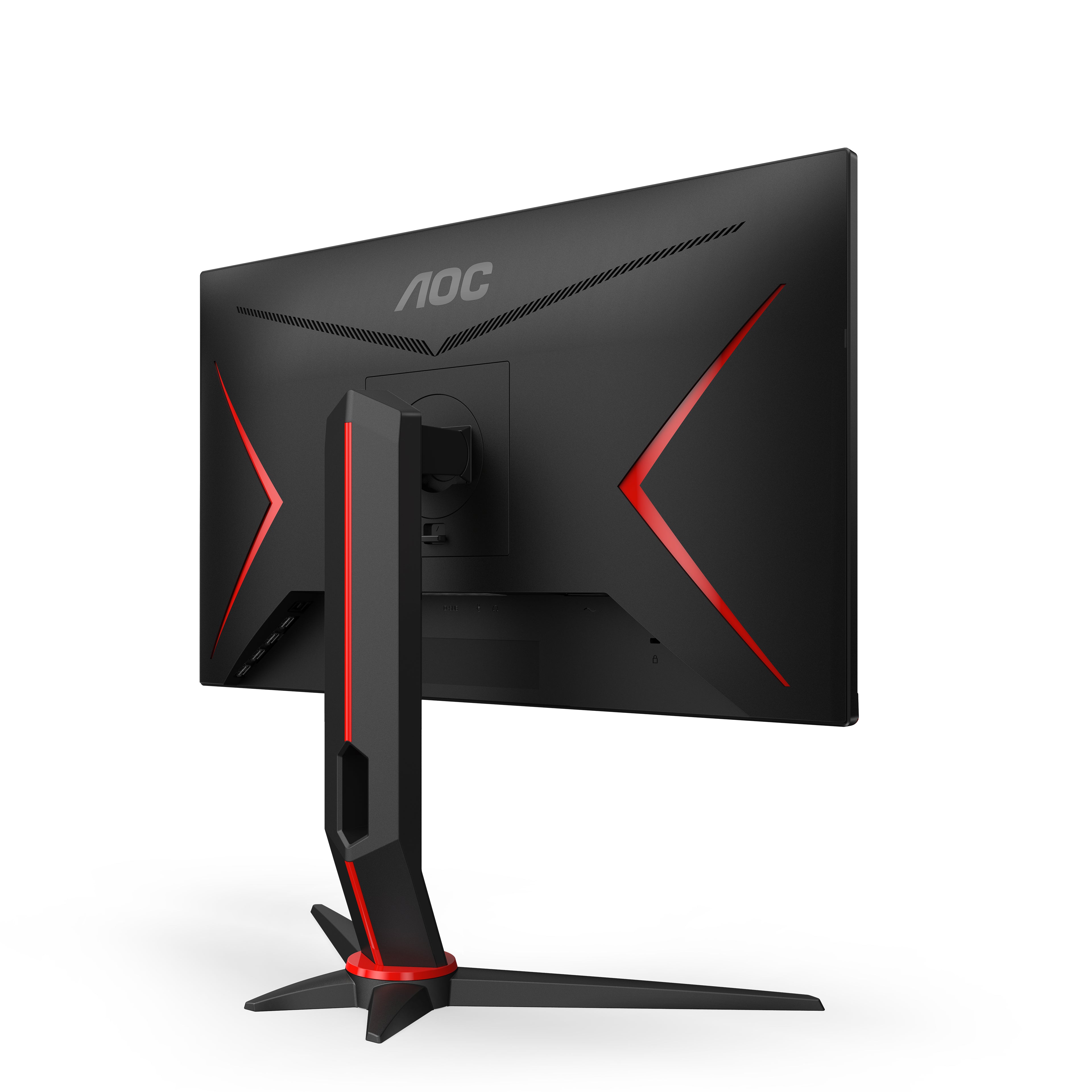 AOC 24G2SPU/BK écran plat de PC 60,5 cm (23.8") 1920 x 1080 pixels Full HD Noir, Rouge