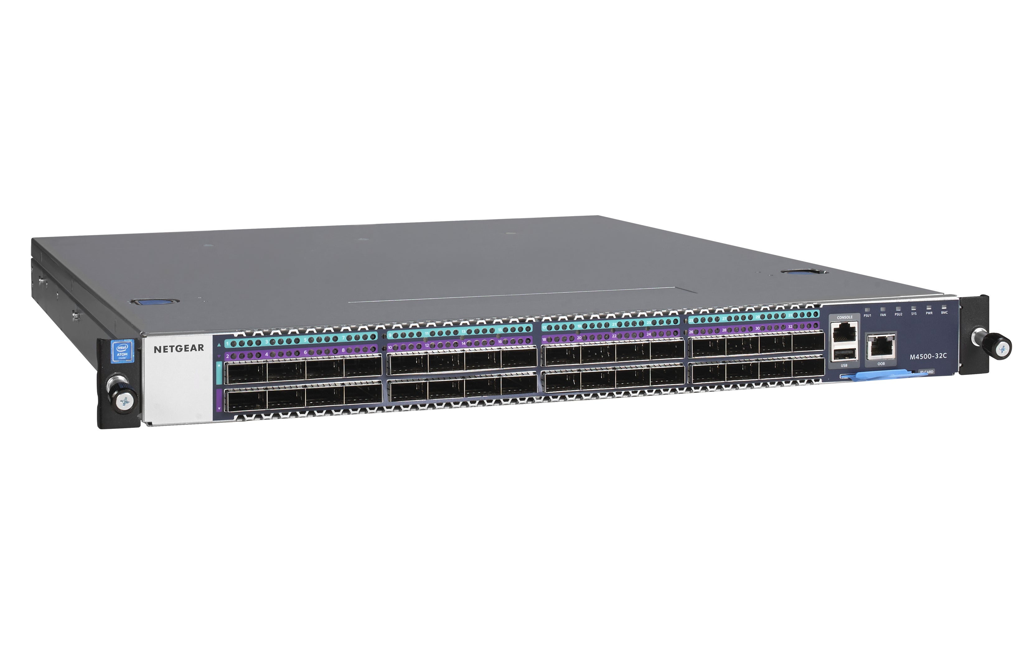 NETGEAR M4500-32C Géré L2/L3/L4 1U Noir