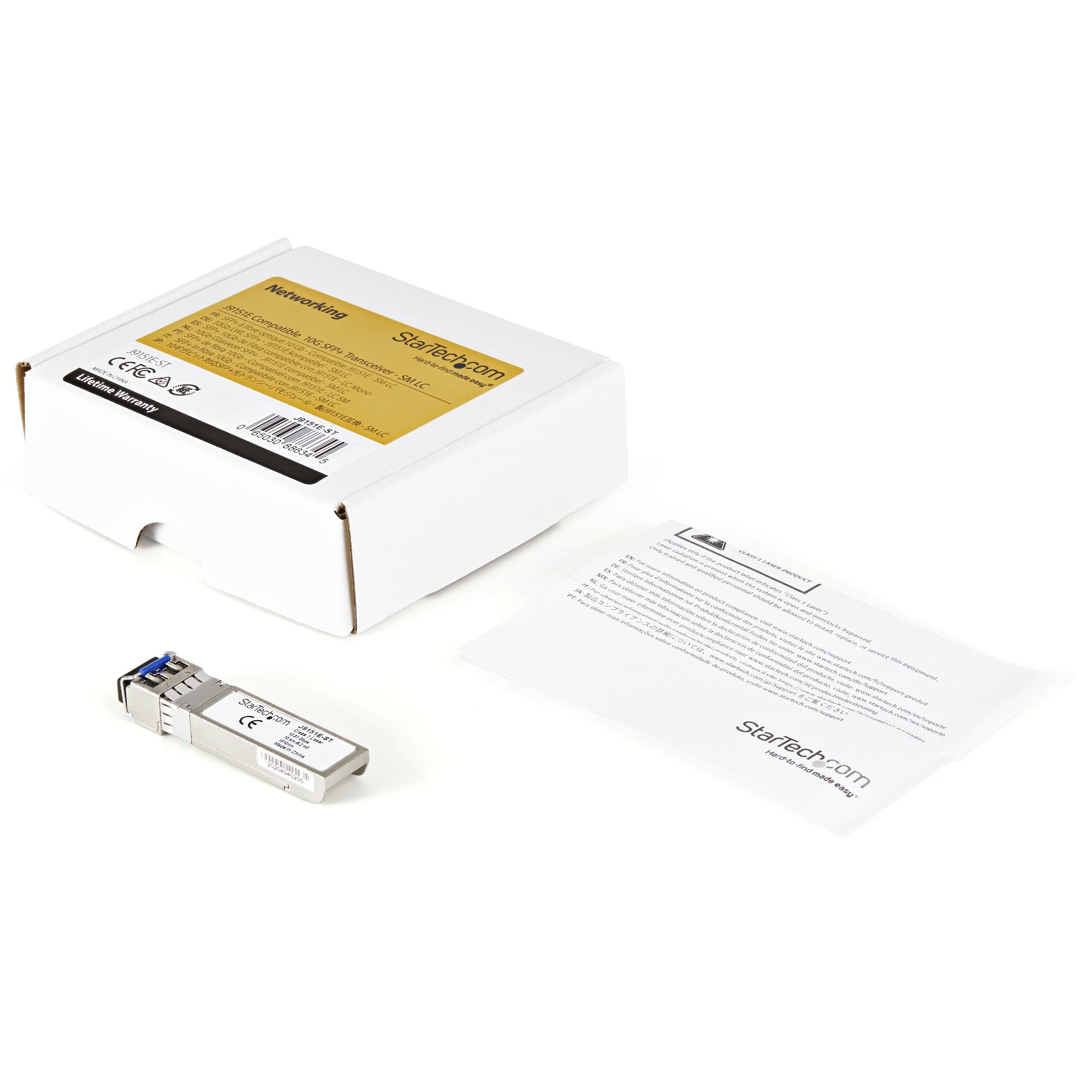 StarTech.com Module de transceiver SFP+ compatible HPE J9151E - 10GBASE-LR