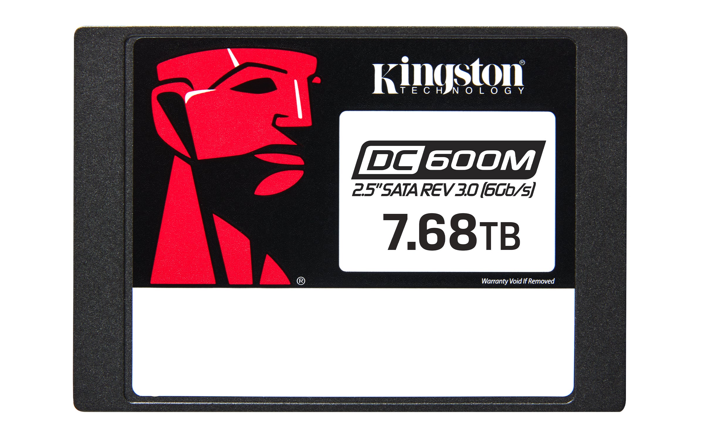 Kingston Technology SSD SATA Enterprise DC600M (usage mixte) 2,5” de 7 680 Go