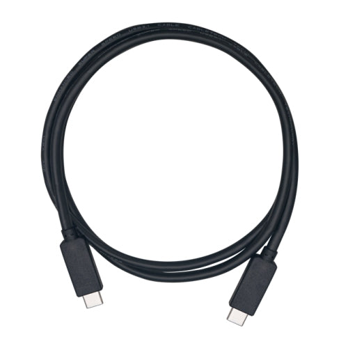 QNAP USB3.1 GEN2 10G 1.0M TYPE-C TO TYPE-C CABLE câble USB USB 3.2 Gen 2 (3.1 Gen 2) 1 m USB C Noir