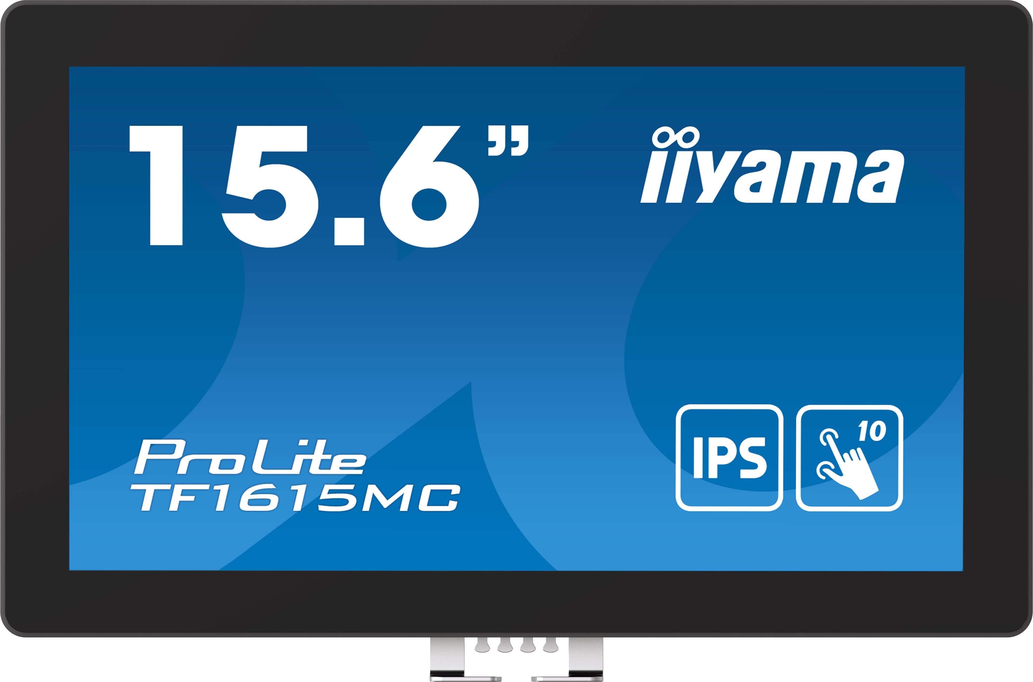 iiyama ProLite TF1615MC-B1 écran plat de PC 39,6 cm (15.6") 1920 x 1080 pixels Full HD Écran tactile Noir