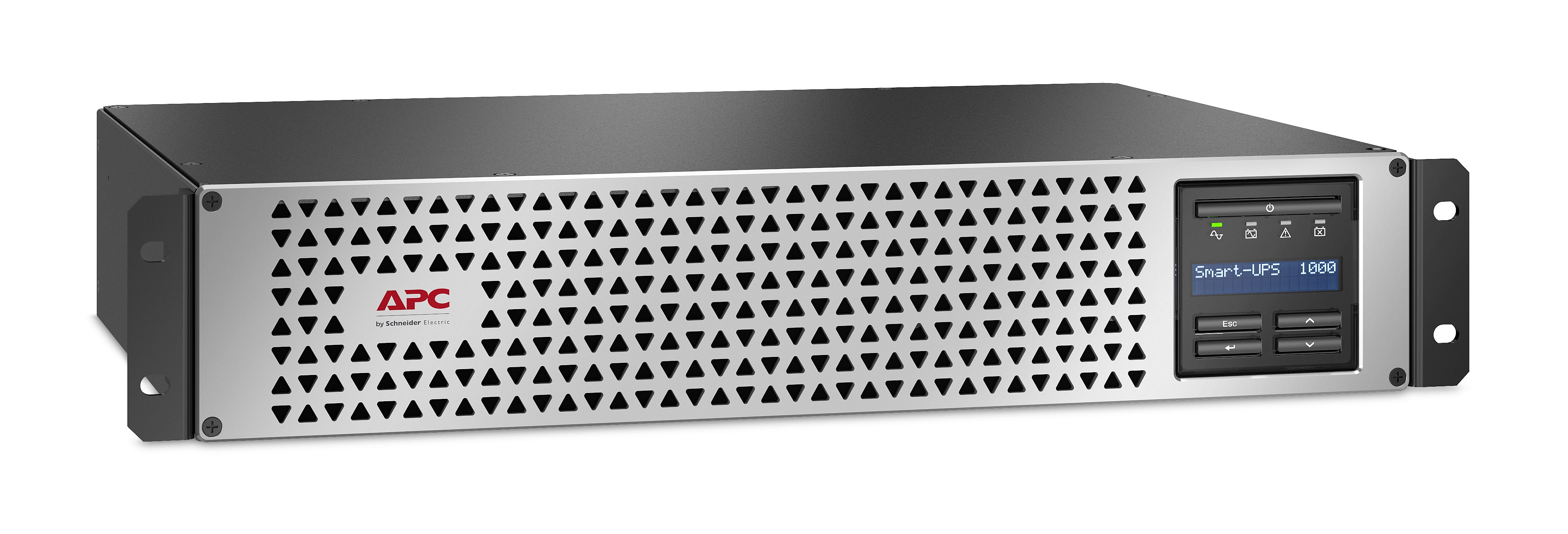 APC Smart-UPS Li-ion SMTL1000RMI2UC - 6x C13, courte profondeur, montage en rack 2U, SmartConnect, 1000 VA