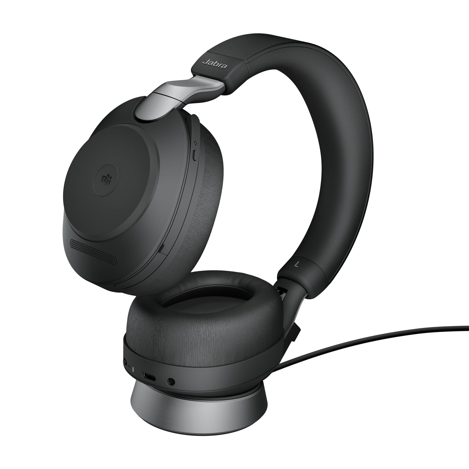Jabra 28599-999-889 écouteur/casque Avec fil &sans fil Arceau Bureau/Centre d'appels USB Type-C Bluetooth Noir