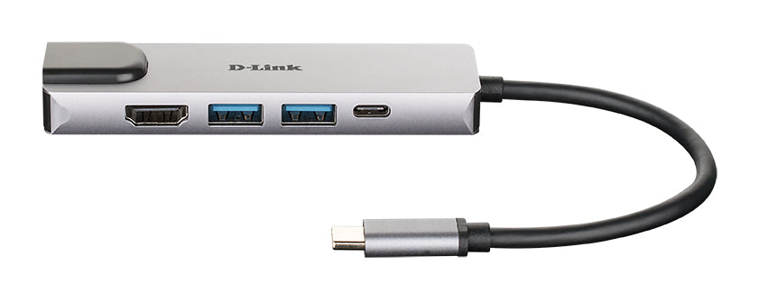 D-Link DUB-M520 station d'accueil Avec fil Thunderbolt 3 Aluminium