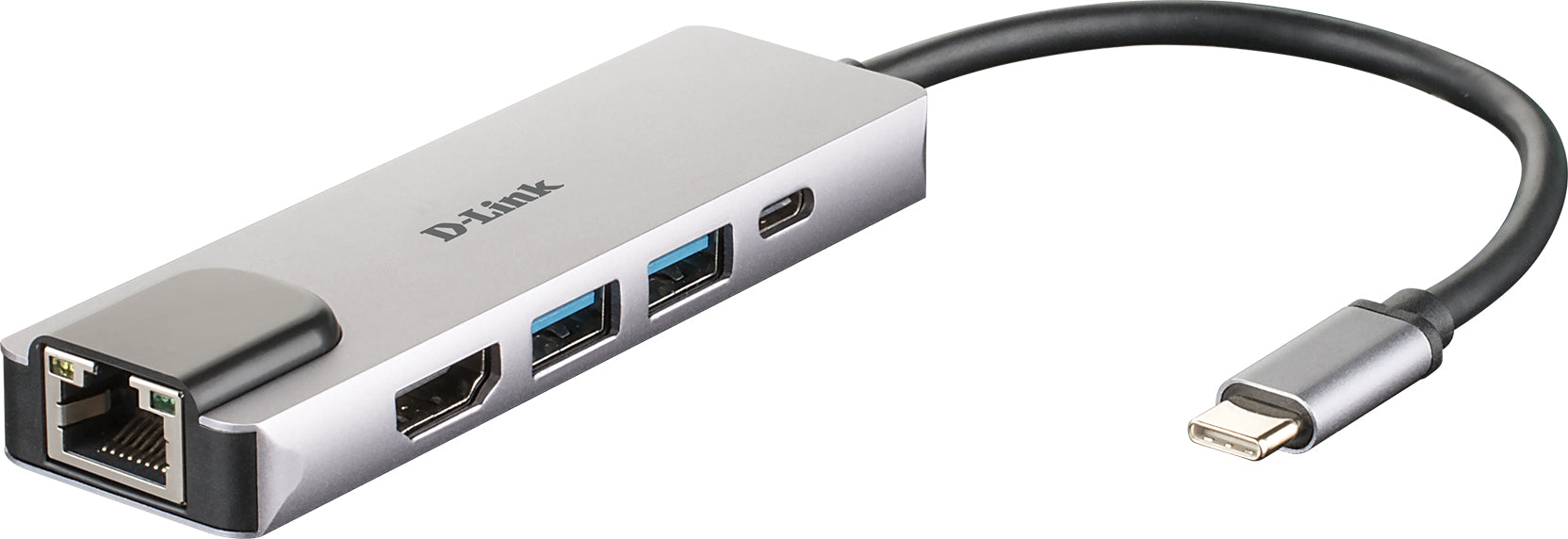 D-Link DUB-M520 station d'accueil Avec fil Thunderbolt 3 Aluminium