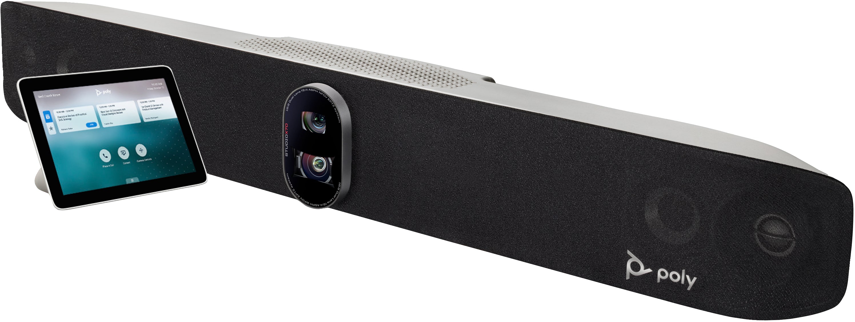 POLY Barre de visioconférence tout-en-un Studio X70 avec kit de contrôleur TC8