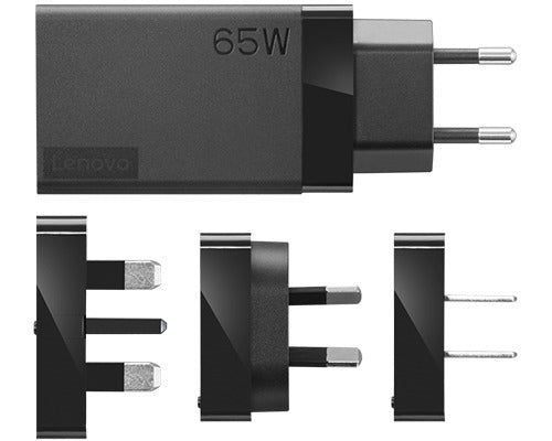 Lenovo 40AW0065WW chargeur d'appareils mobiles Universel Noir Secteur Intérieure