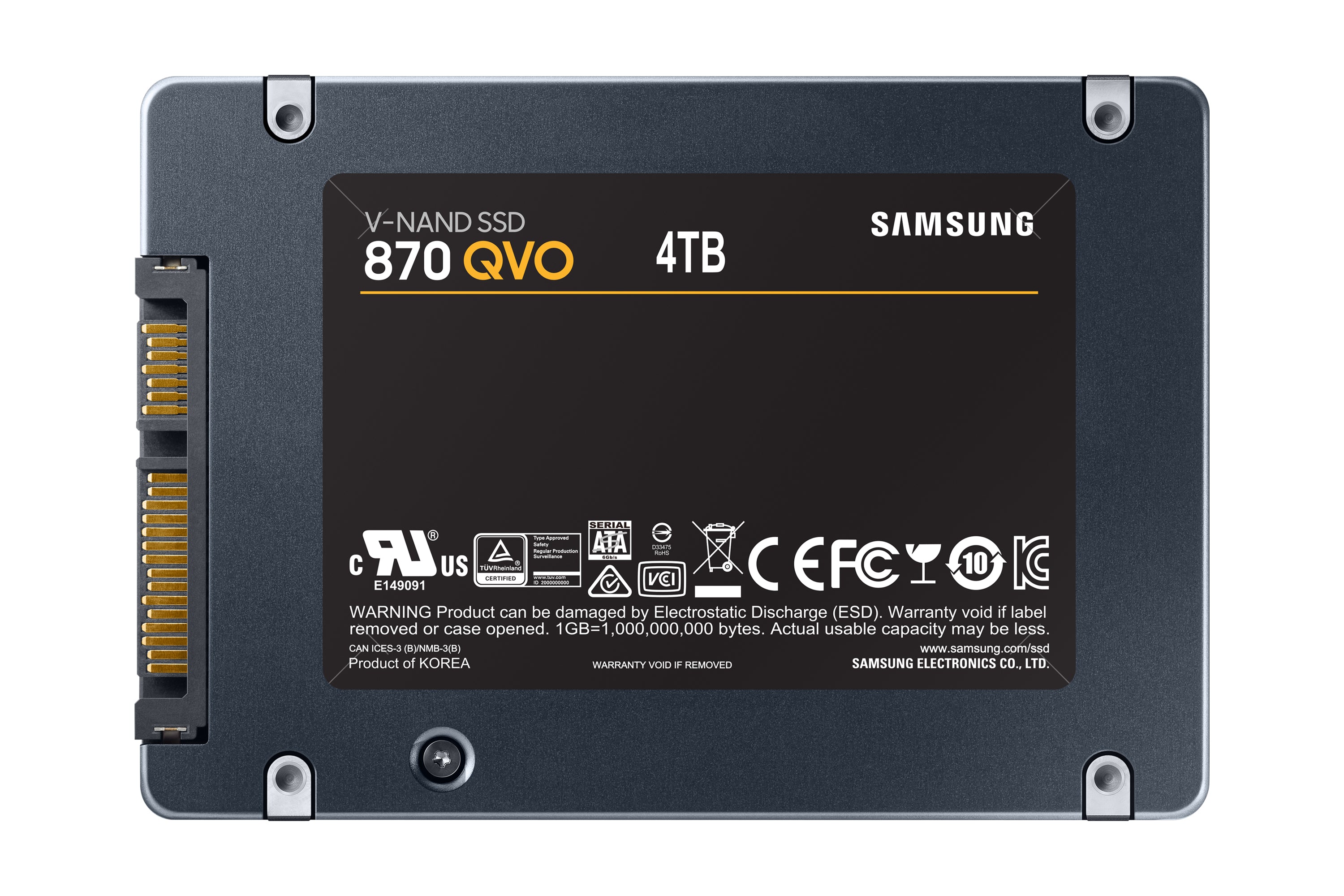 Samsung MZ-77Q4T0 4 To 2.5" Série ATA III V-NAND MLC