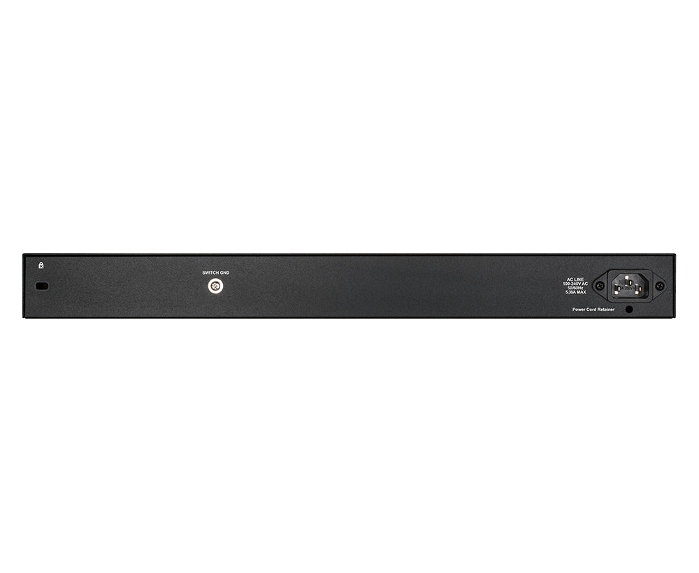D-Link DGS-1210-28P commutateur réseau Géré L2 Gigabit Ethernet (10/100/1000) Connexion Ethernet, supportant l'alimentation via ce port (PoE) 1U Noir