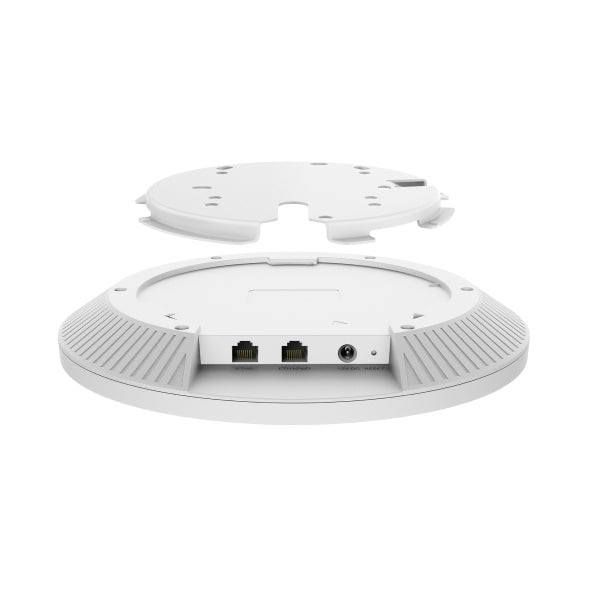 TP-Link Omada EAP783 point d'accès réseaux locaux sans fil 19000 Mbit/s Blanc Connexion Ethernet, supportant l'alimentation via ce port (PoE)