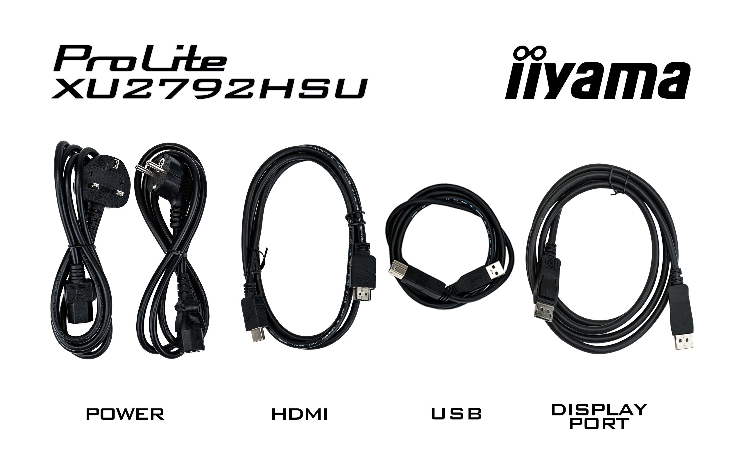 iiyama ProLite XU2792HSU-B6 écran plat de PC 68,6 cm (27") 1920 x 1080 pixels Full HD LED Noir