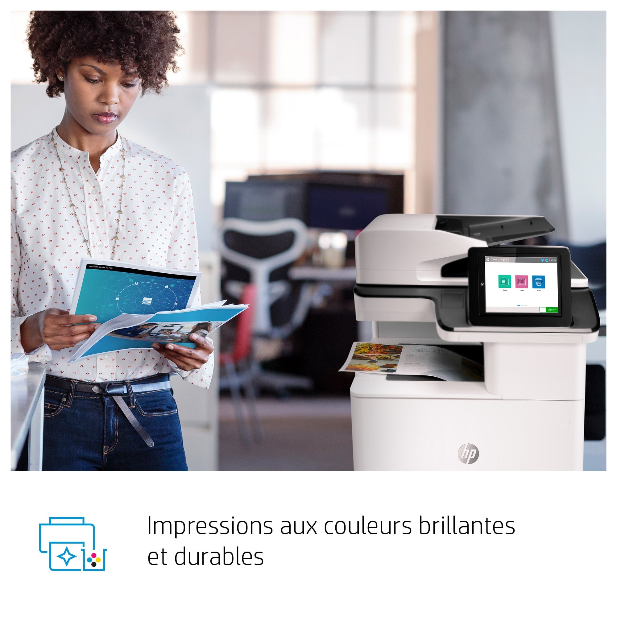 HP Color LaserJet Enterprise Imprimante multifonction M776dn