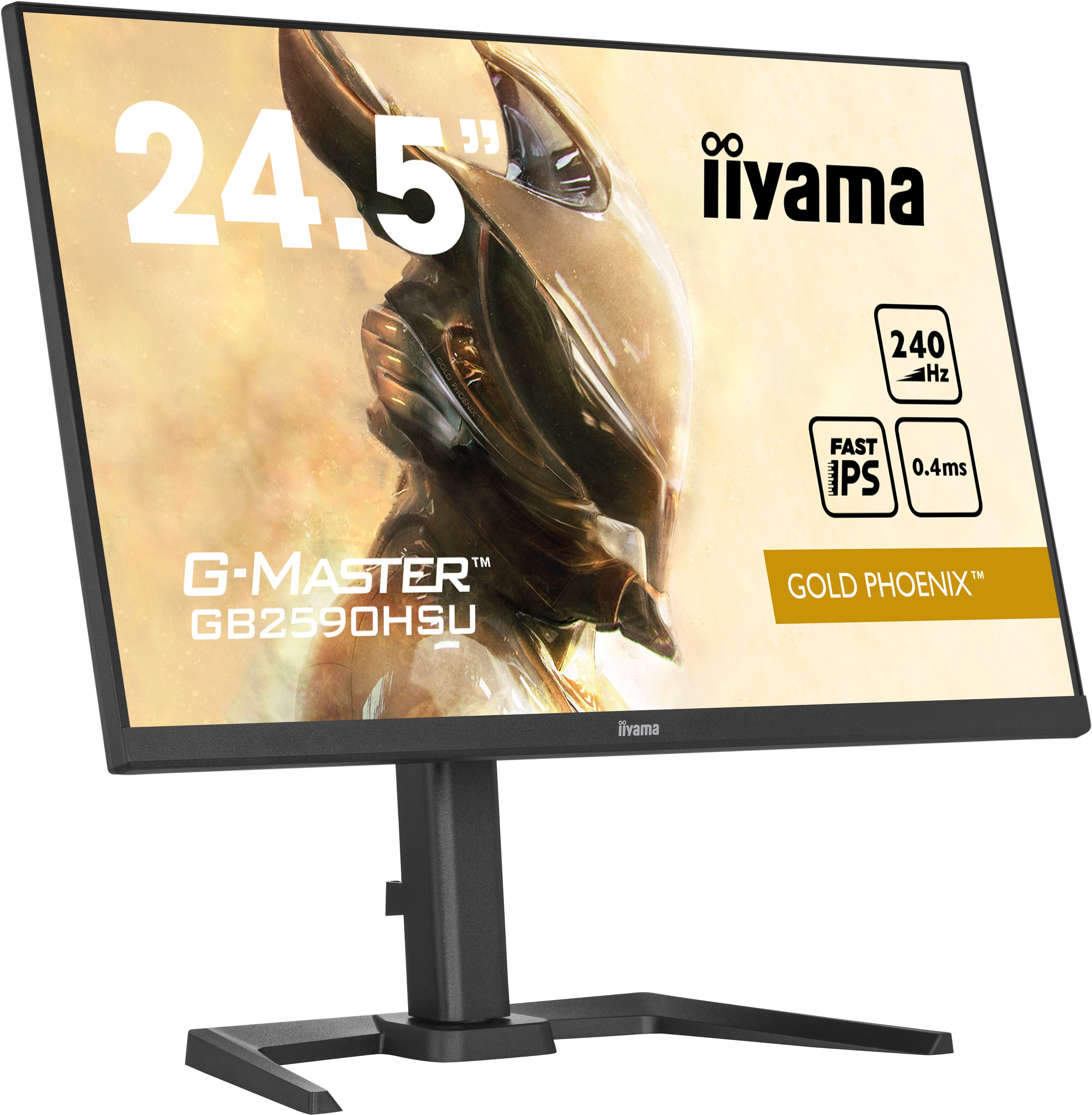 iiyama G-MASTER GB2590HSU-B5 écran plat de PC 62,2 cm (24.5") 1920 x 1080 pixels Full HD LCD Noir