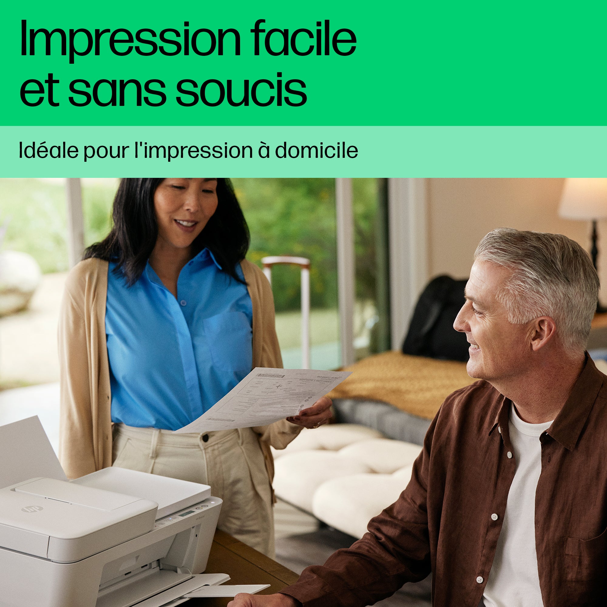 HP DeskJet 4220e Sans fil All-in-One Couleur Imprimante, Instant Ink; copieur, scanner