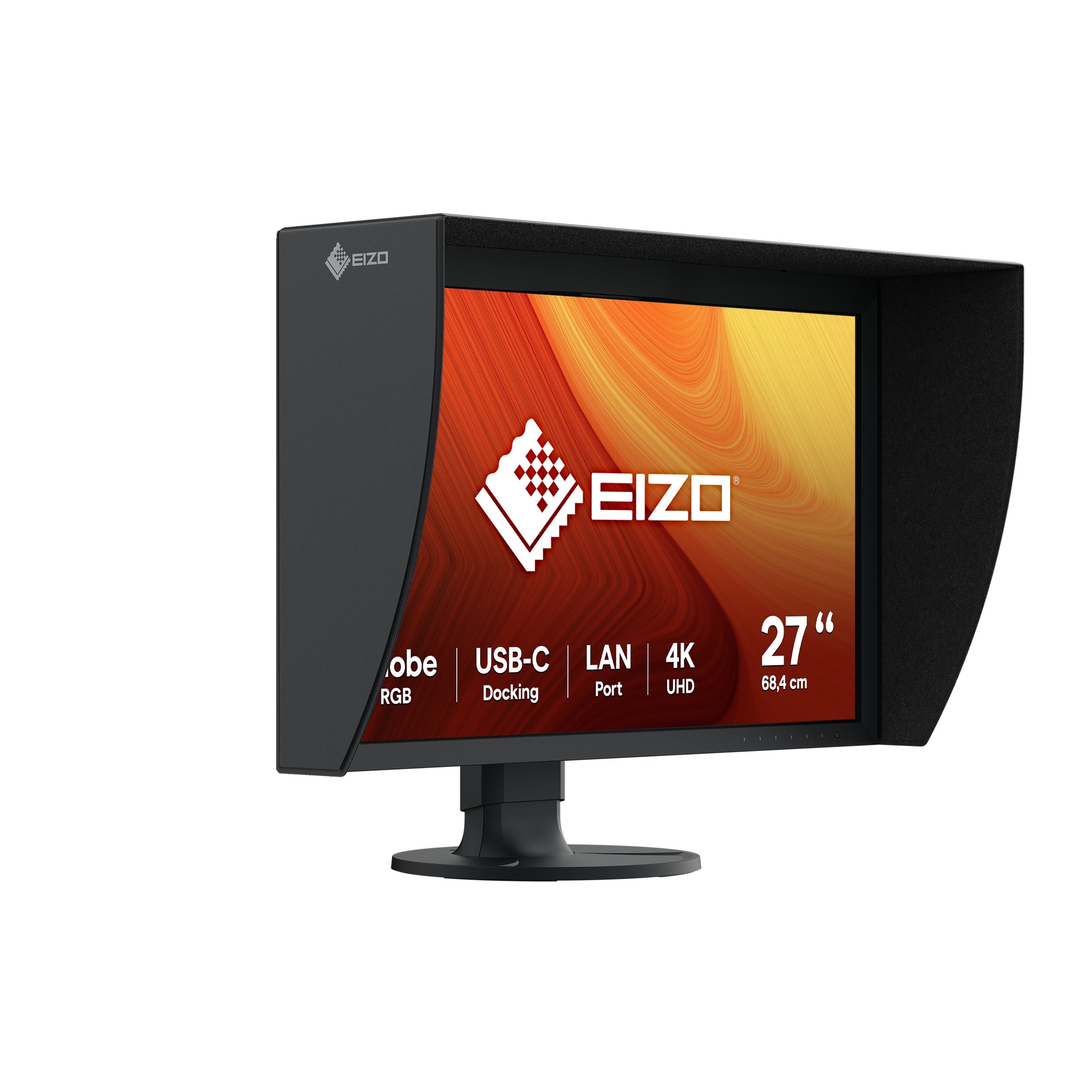 EIZO ColorEdge CG2700X écran plat de PC 68,6 cm (27") 3840 x 2160 pixels 4K Ultra HD LCD Noir