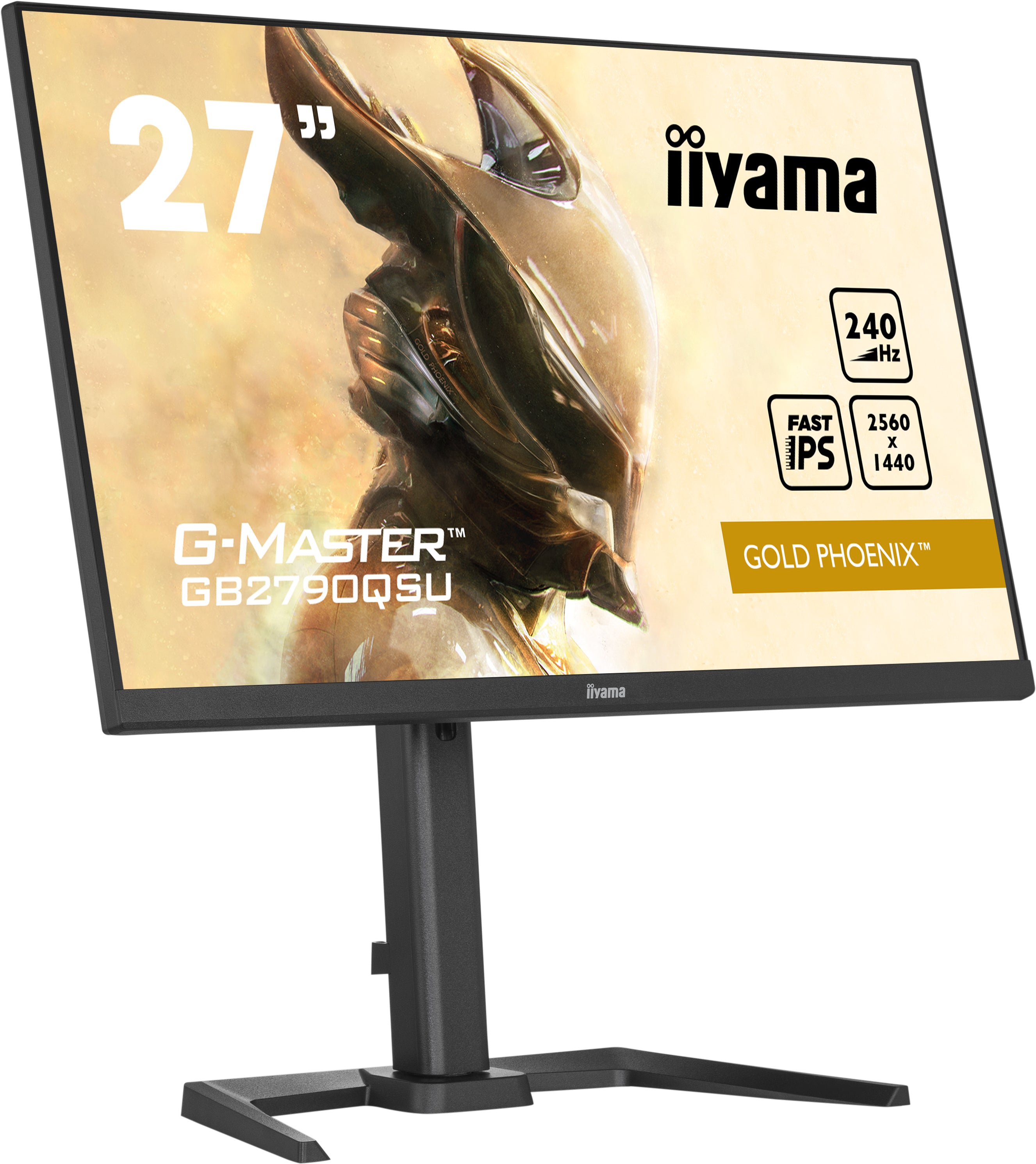 iiyama GB2790QSU-B5 écran plat de PC 68,6 cm (27") 2560 x 1440 pixels Wide Quad HD LCD Noir