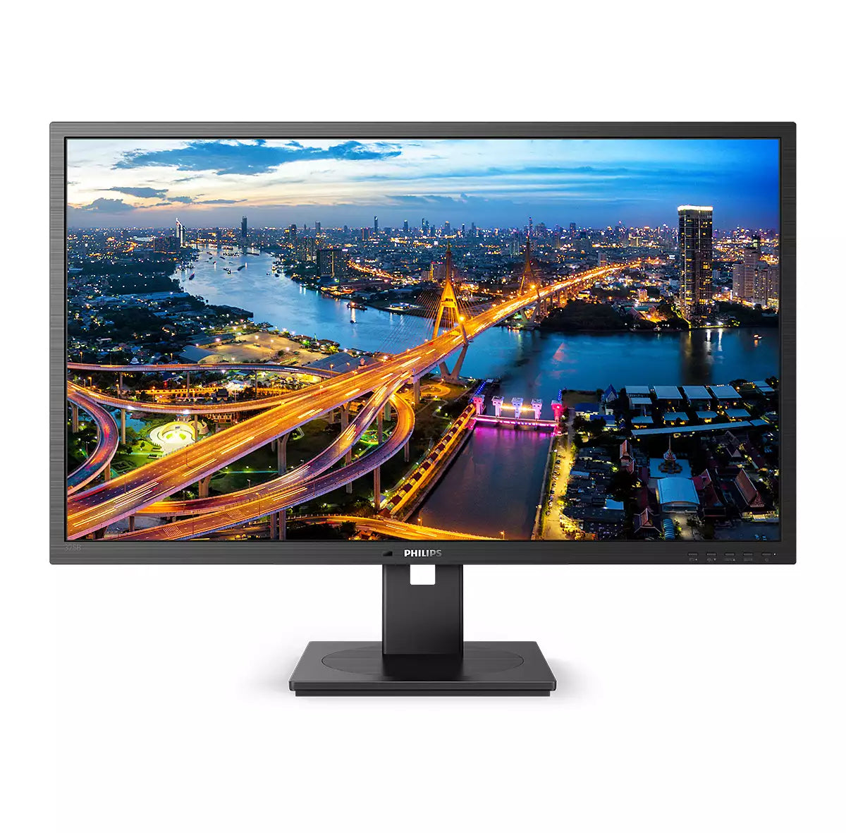 Philips B Line 325B1L/00 écran plat de PC 80 cm (31.5") 2560 x 1440 pixels 2K Ultra HD LCD Noir