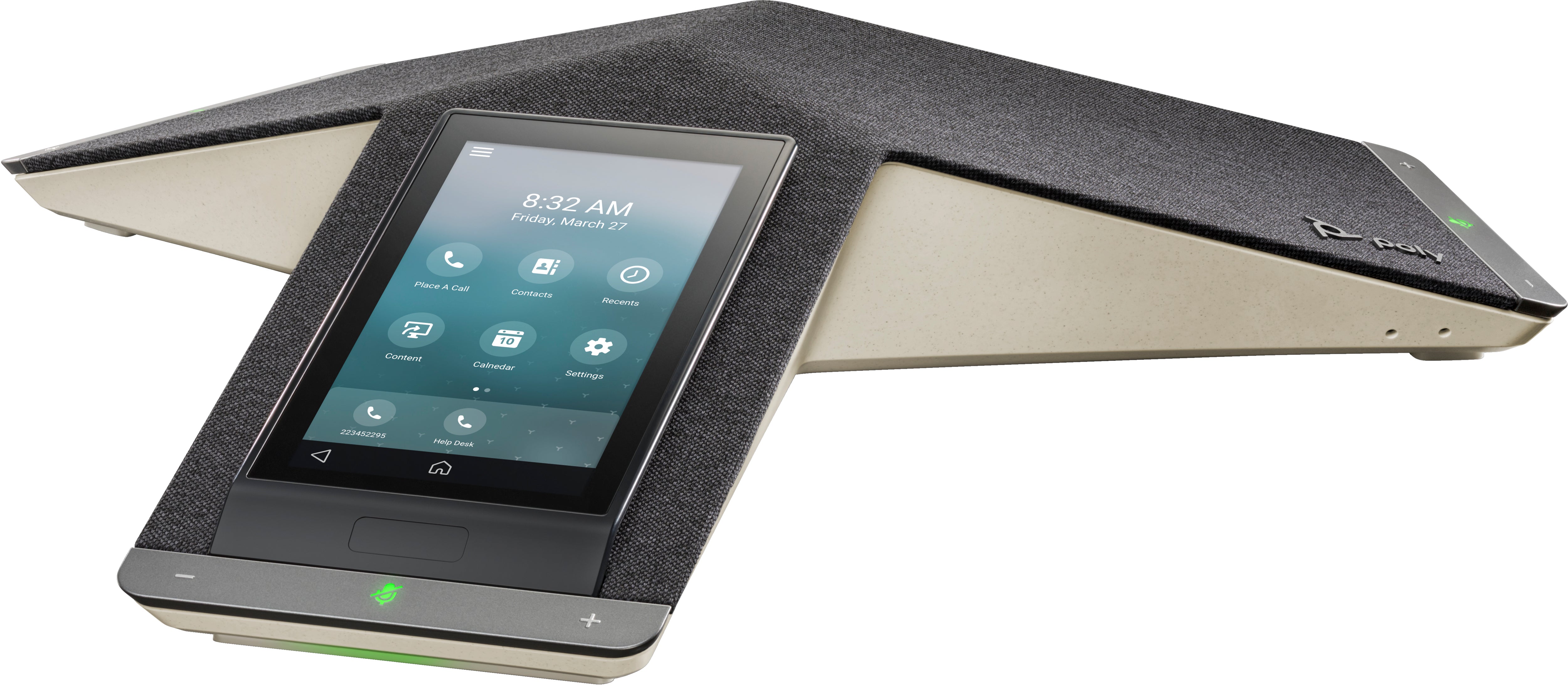 POLY Téléphone de conférence IP Trio C60, radio complète et compatible PoE