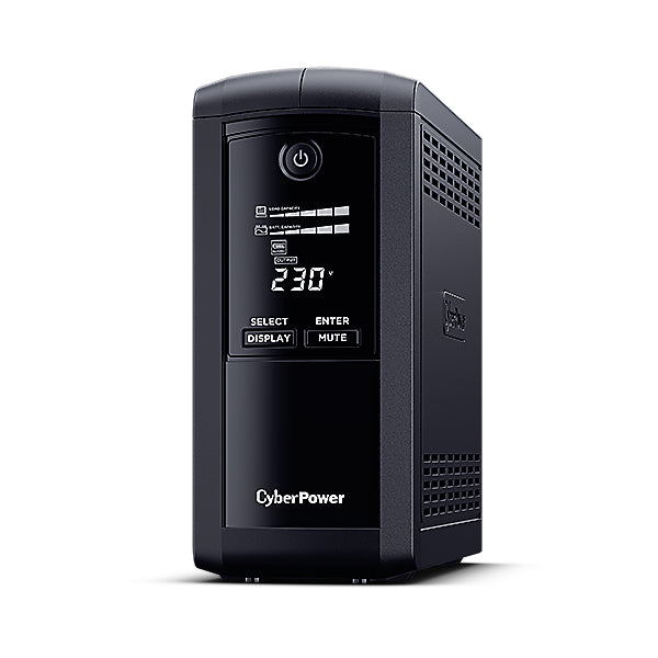 CyberPower VP1000EILCD alimentation d'énergie non interruptible Interactivité de ligne 1 kVA 550 W 6 sortie(s) CA