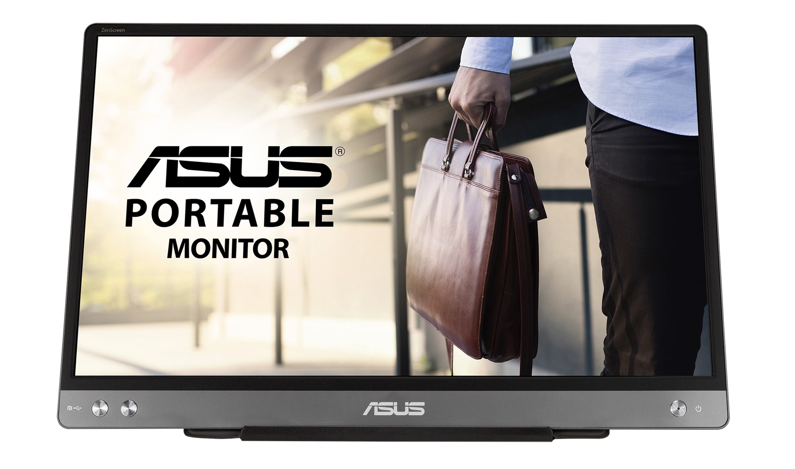 ASUS MB14AC écran plat de PC 35,6 cm (14") 1920 x 1080 pixels Full HD Gris