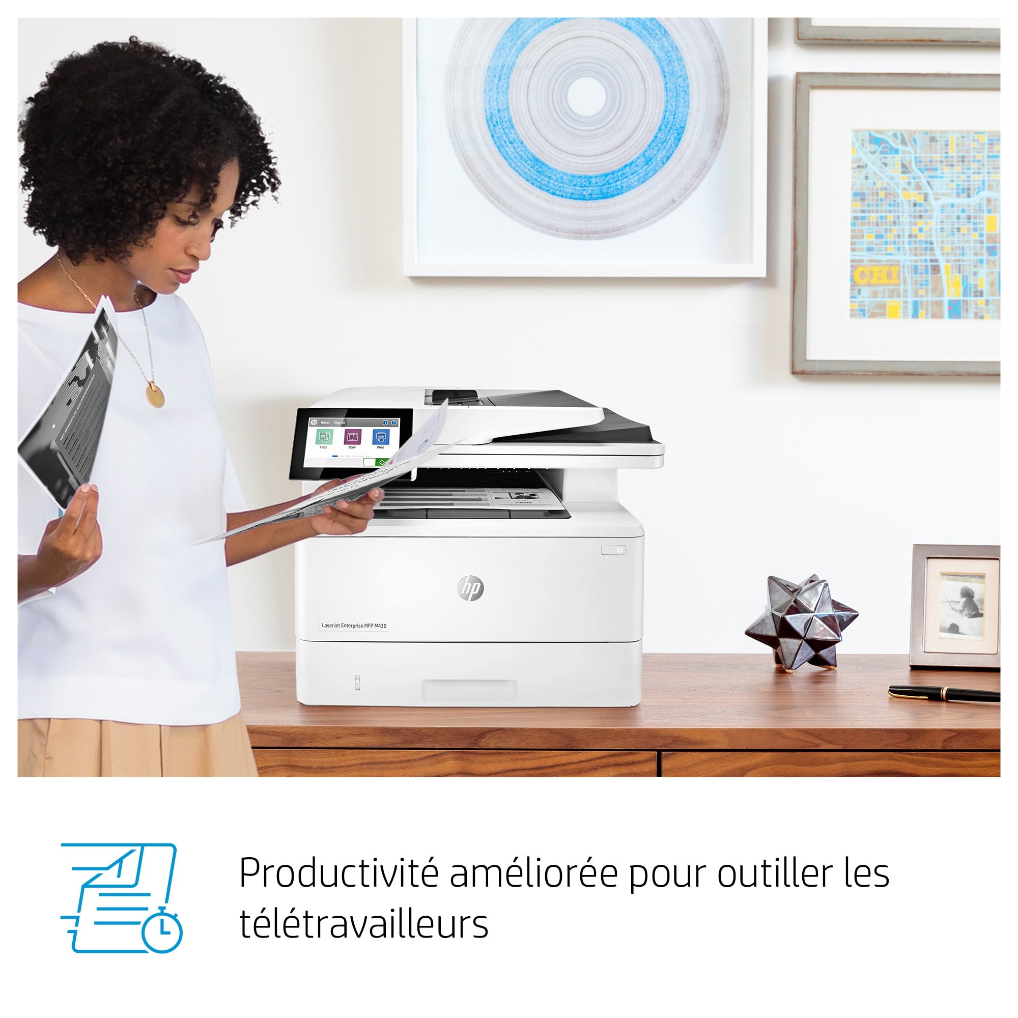 HP LaserJet Enterprise Imprimante multifonction M430f